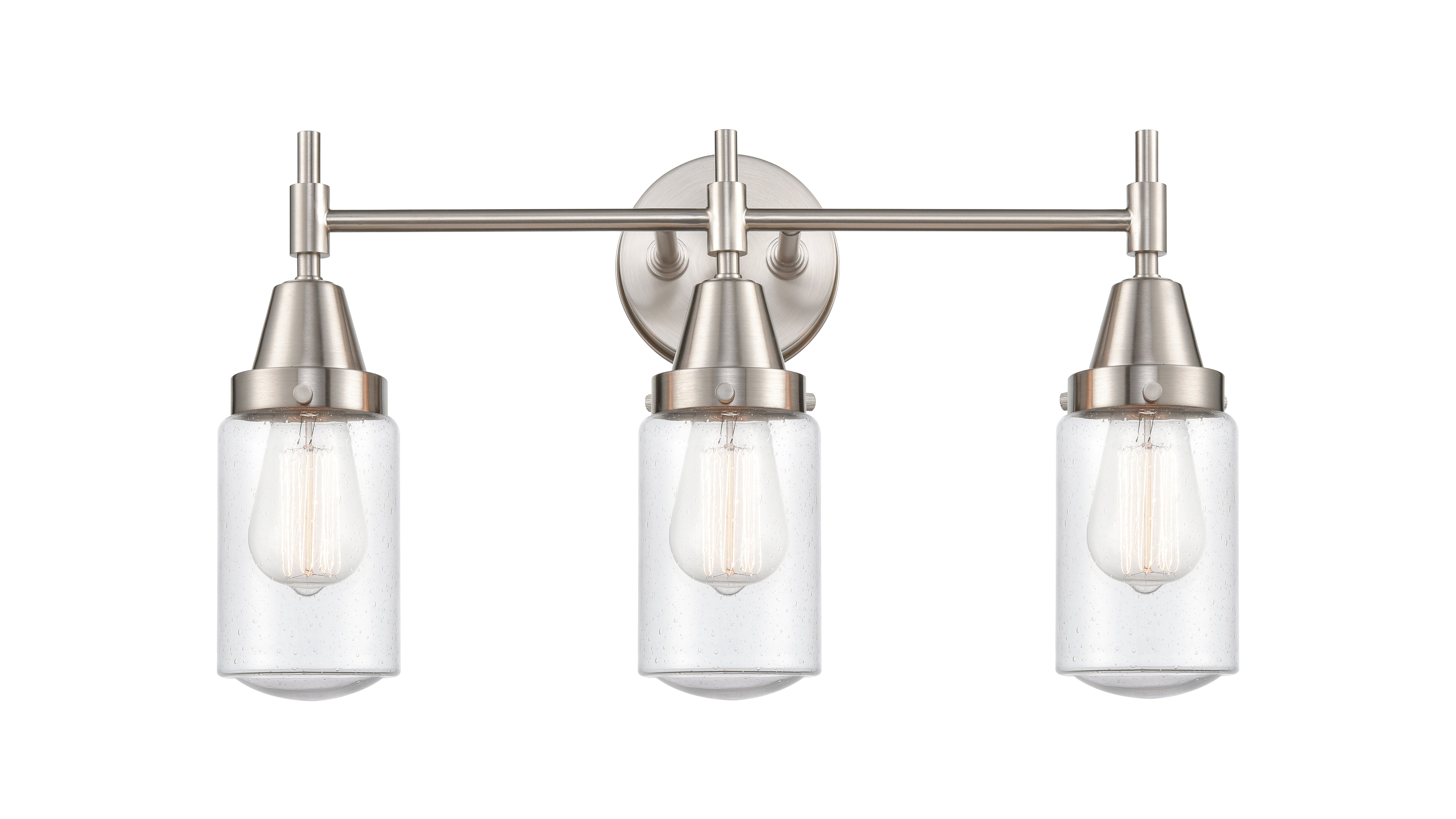 Caden Bath Vanity Light Glass Steel