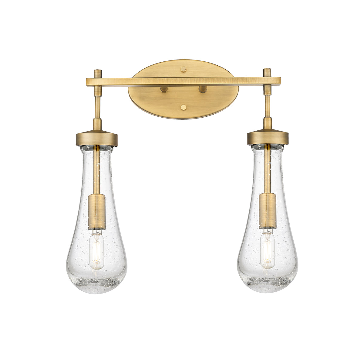 Owego 17-Inch 2-Light Bath Vanity Light 16.125-Inch High