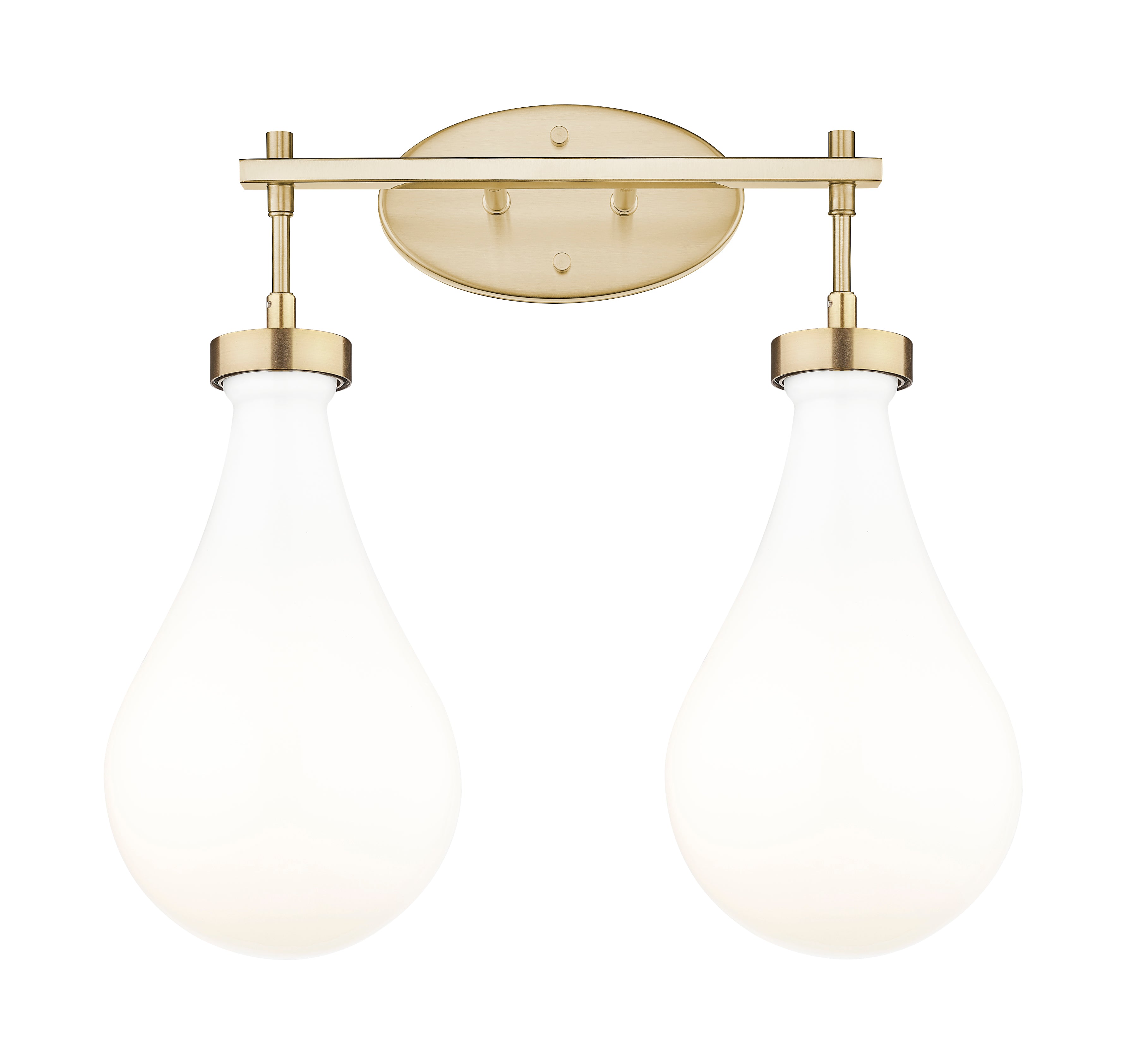Downtown Urban Bath Vanity Light Cast Brass