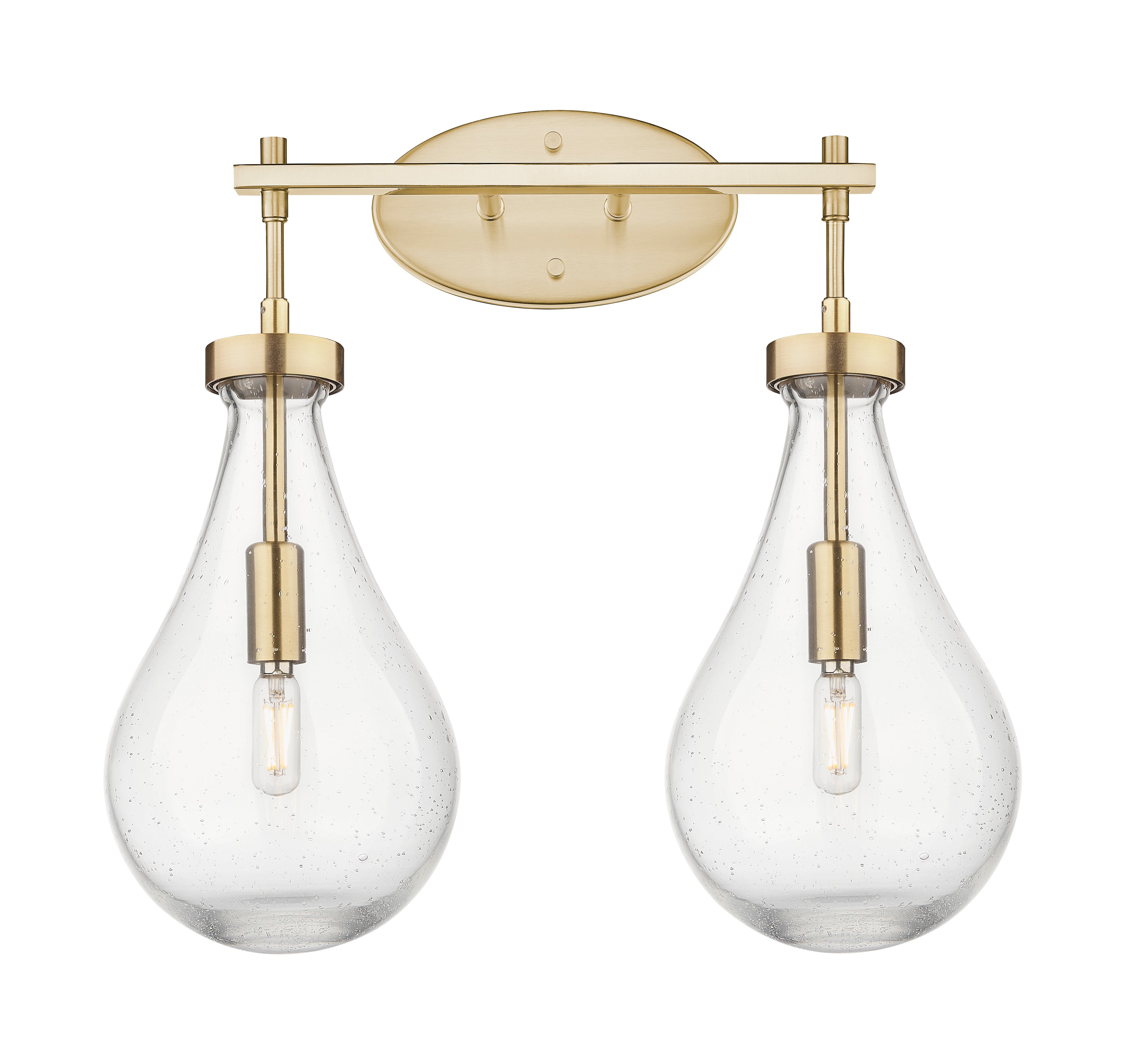 Downtown Urban Bath Vanity Light Cast Brass
