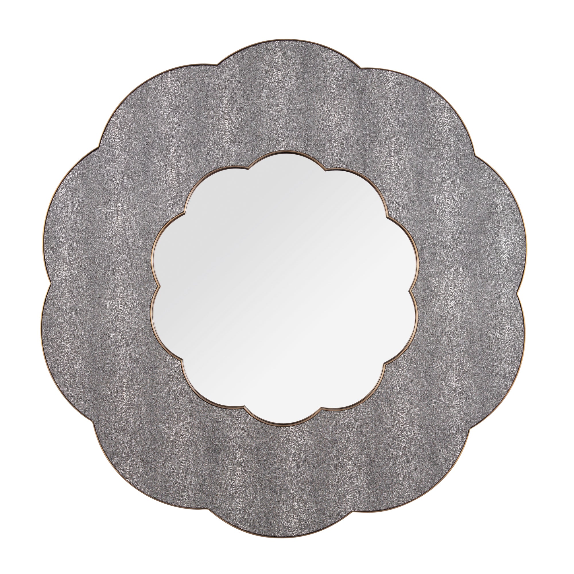 Scallop 54-in Wall Mirror