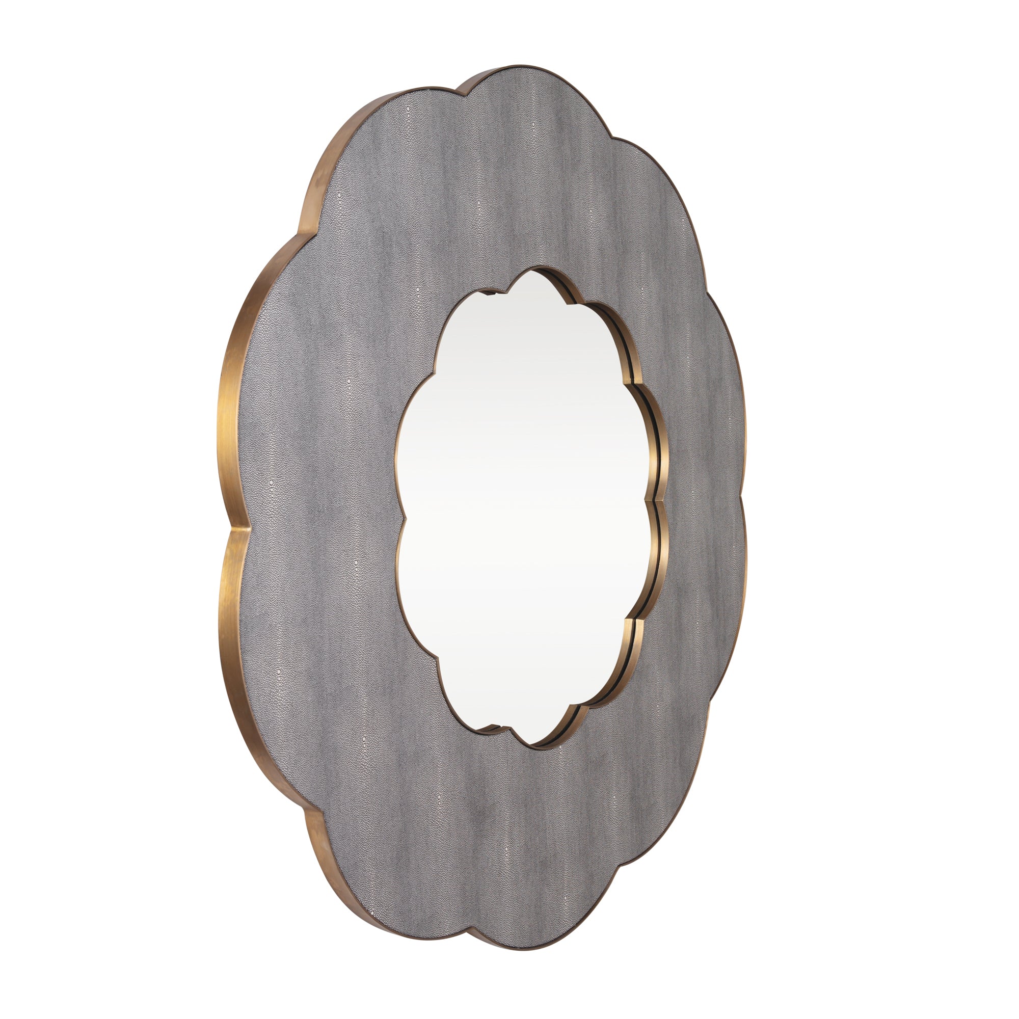 Scallop 54-in Wall Mirror