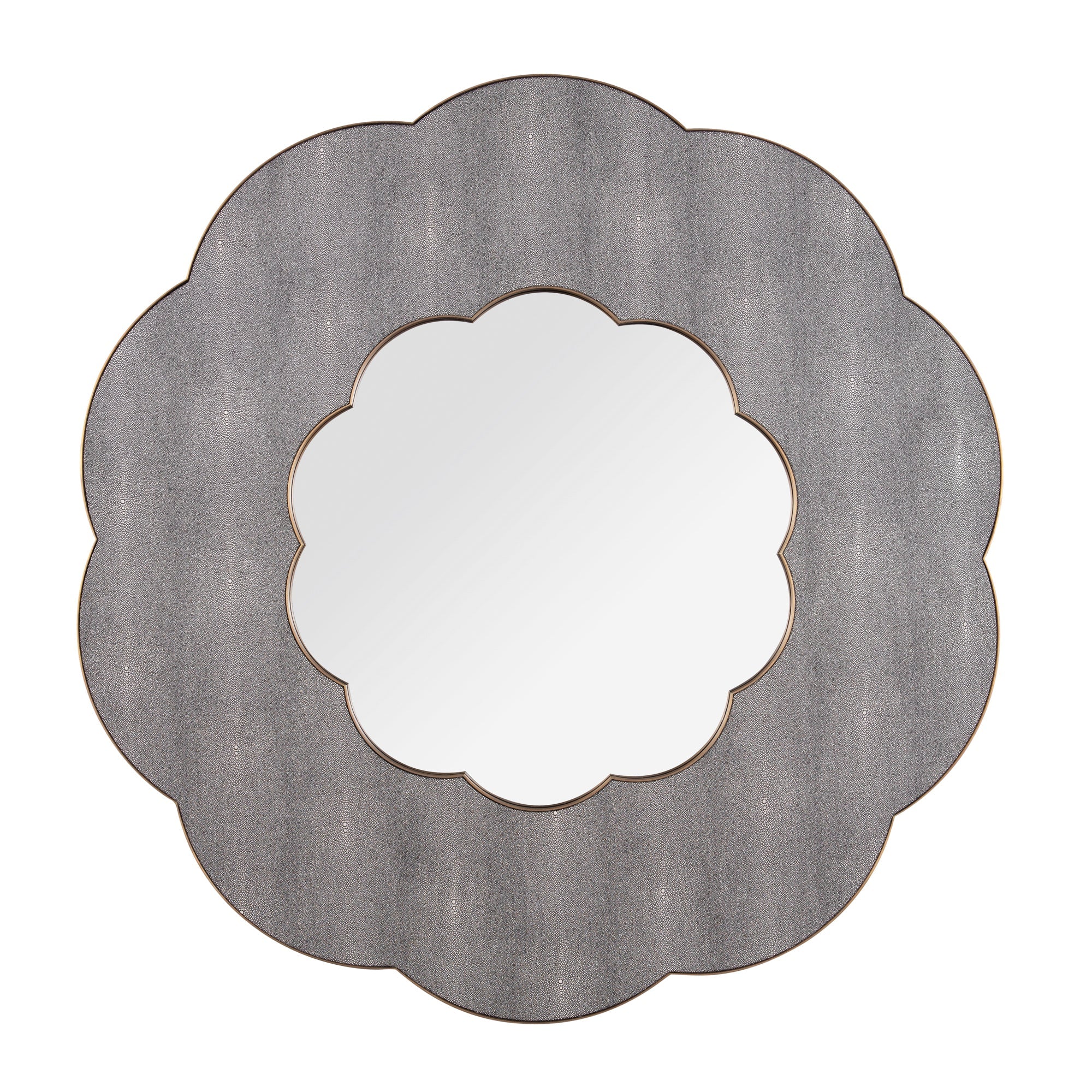 Scallop 54-in Wall Mirror