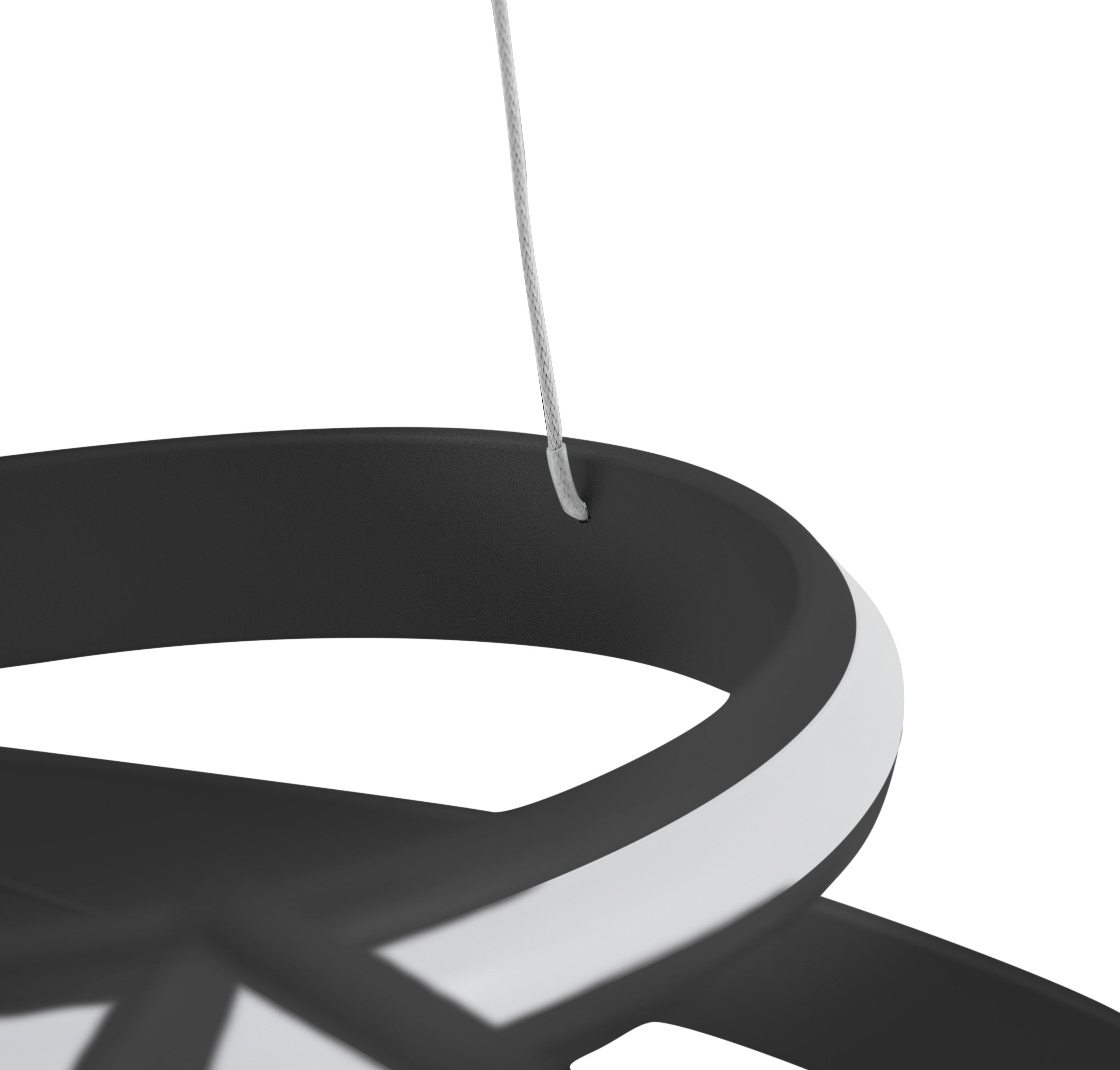 Oslo LED Adjustable Chandelier | Black