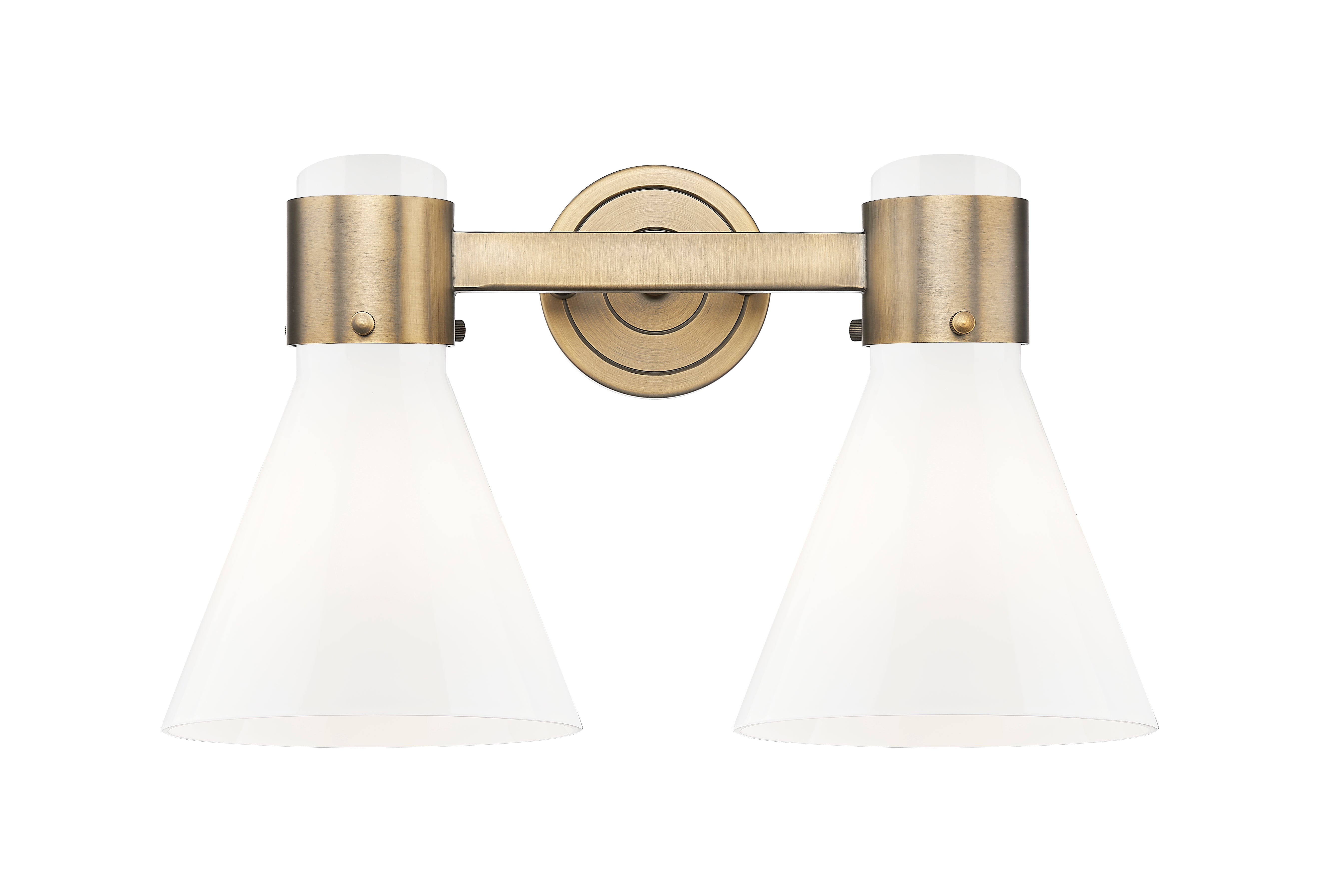 Downtown Urban Bath Vanity Light Cast Brass
