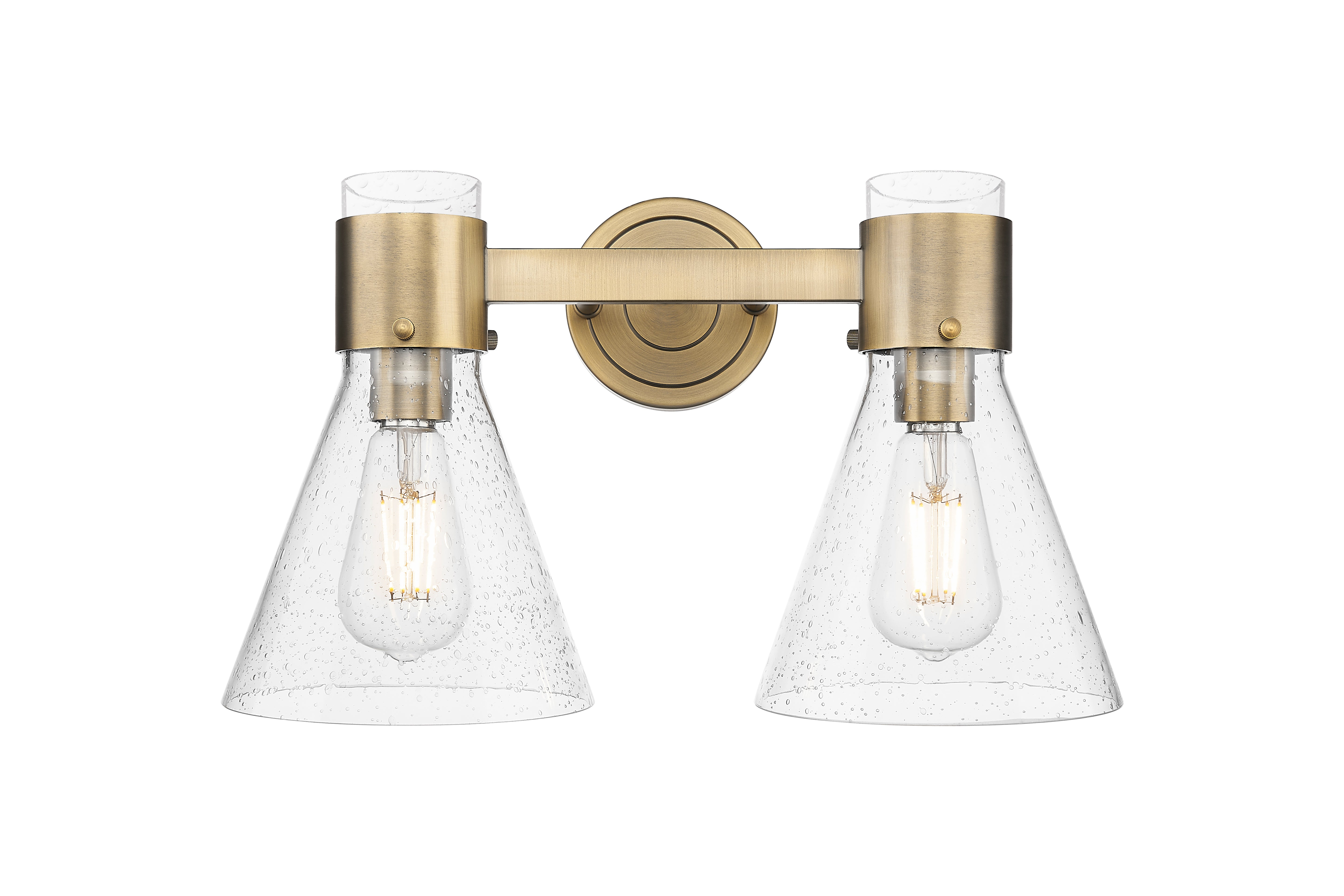 Downtown Urban Bath Vanity Light Cast Brass