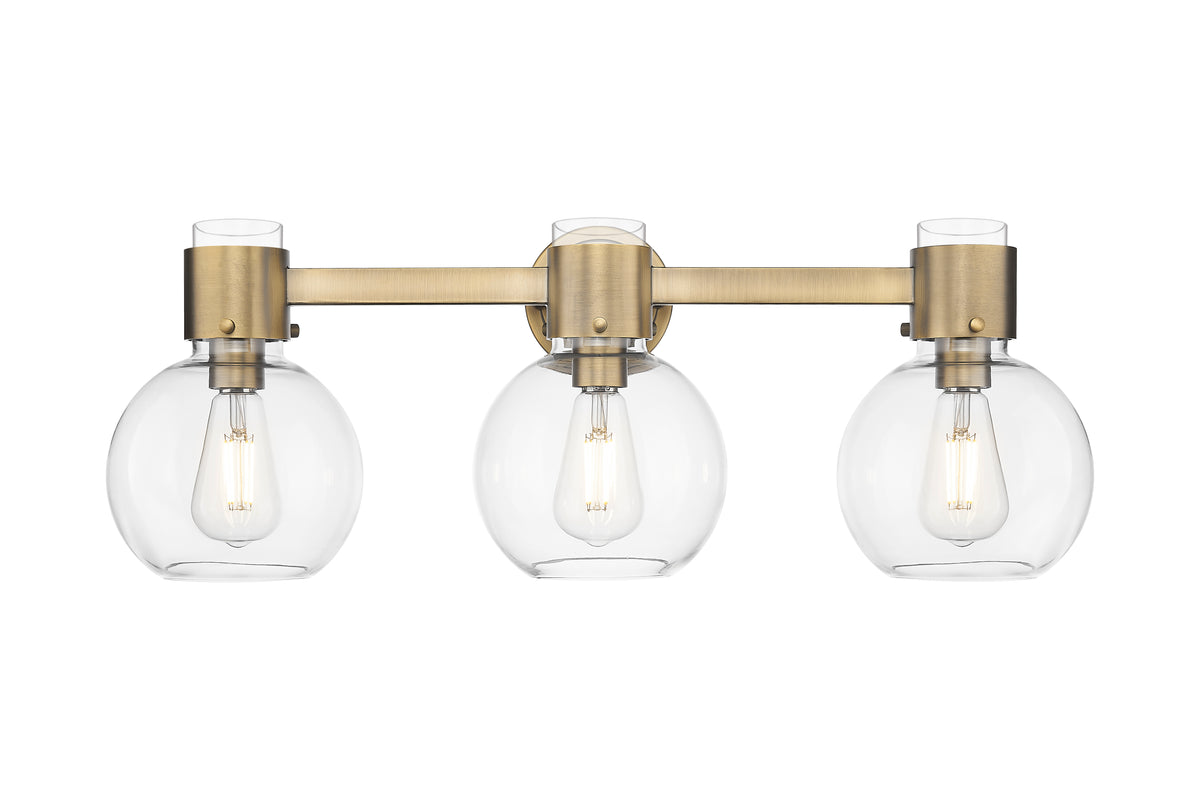 Lawton Sphere 27-Inch 3-Light Bath Vanity Light