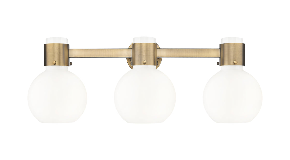 Lawton Sphere 27-Inch 3-Light Bath Vanity Light