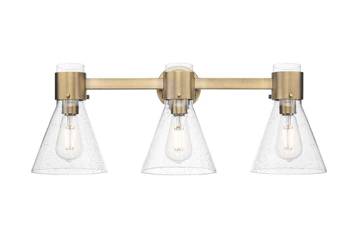Lawton Cone 27-Inch 3-Light Bath Vanity Light