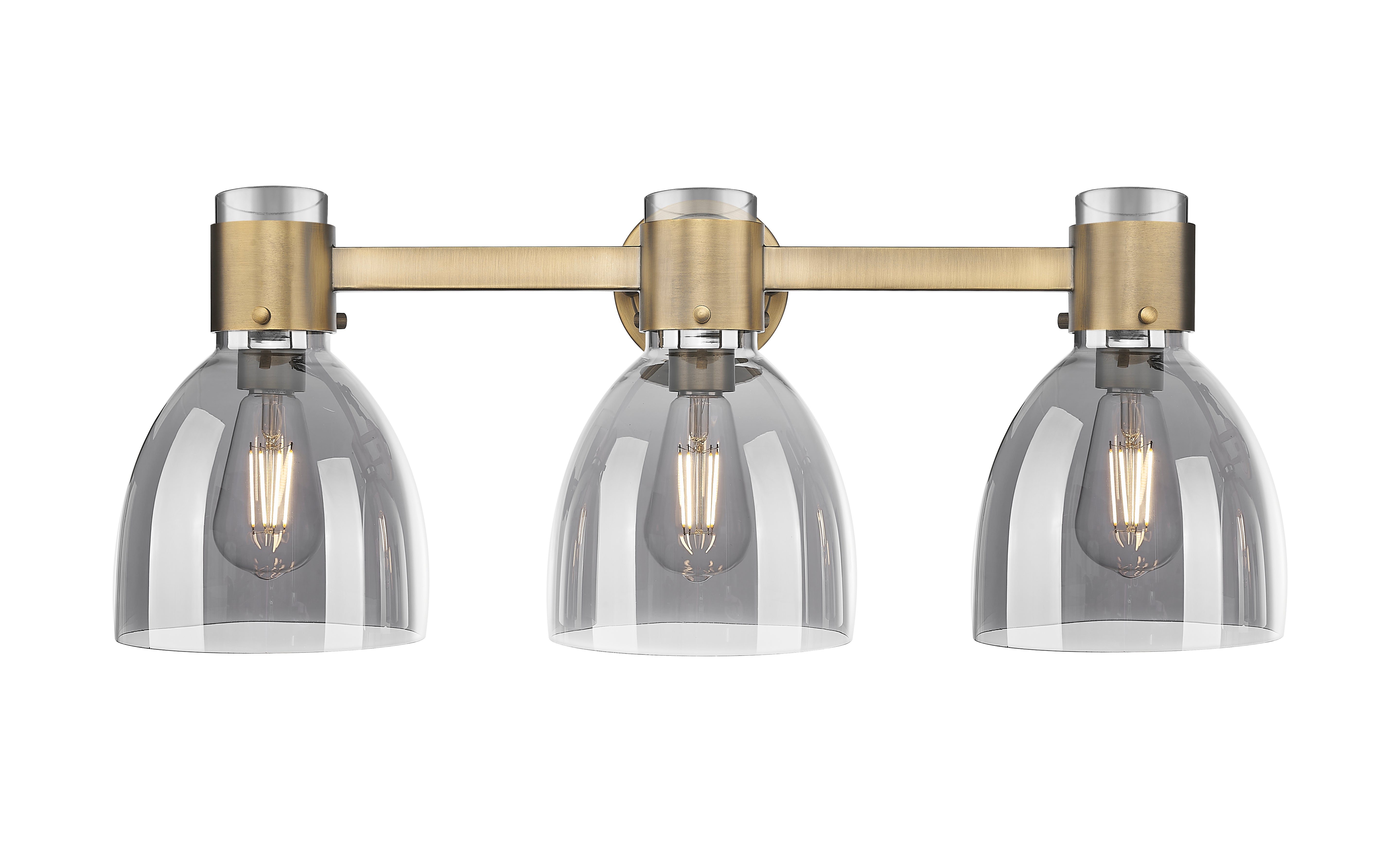 Downtown Urban Bath Vanity Light Cast Brass