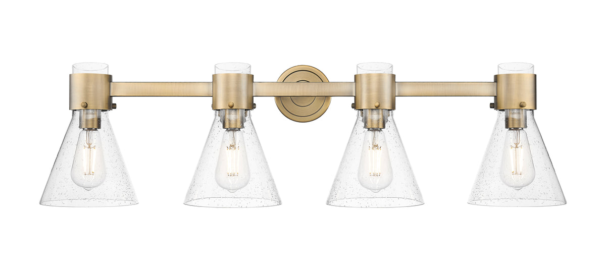 Lawton Cone 27-Inch 4-Light Bath Vanity Light