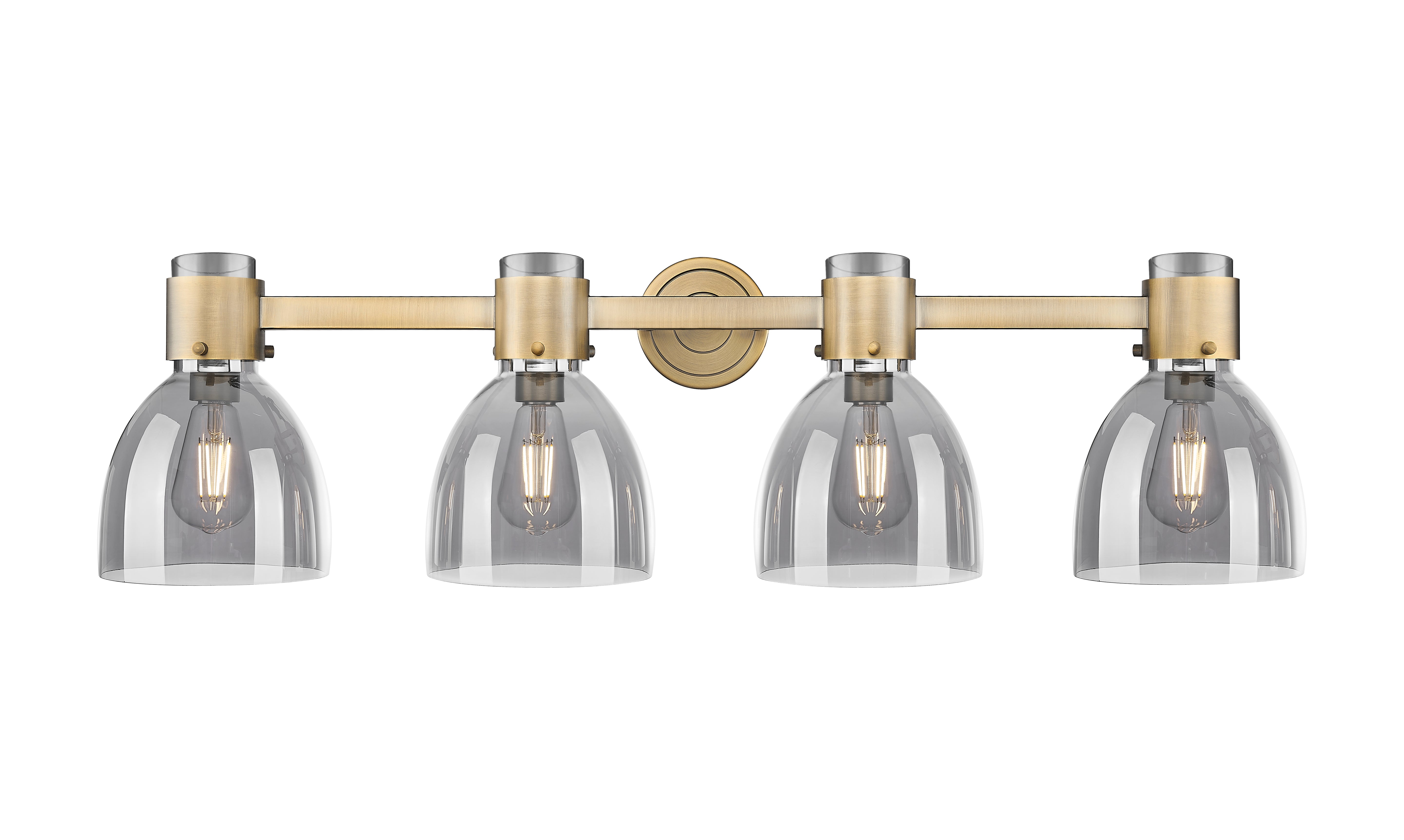 Downtown Urban Bath Vanity Light Cast Brass