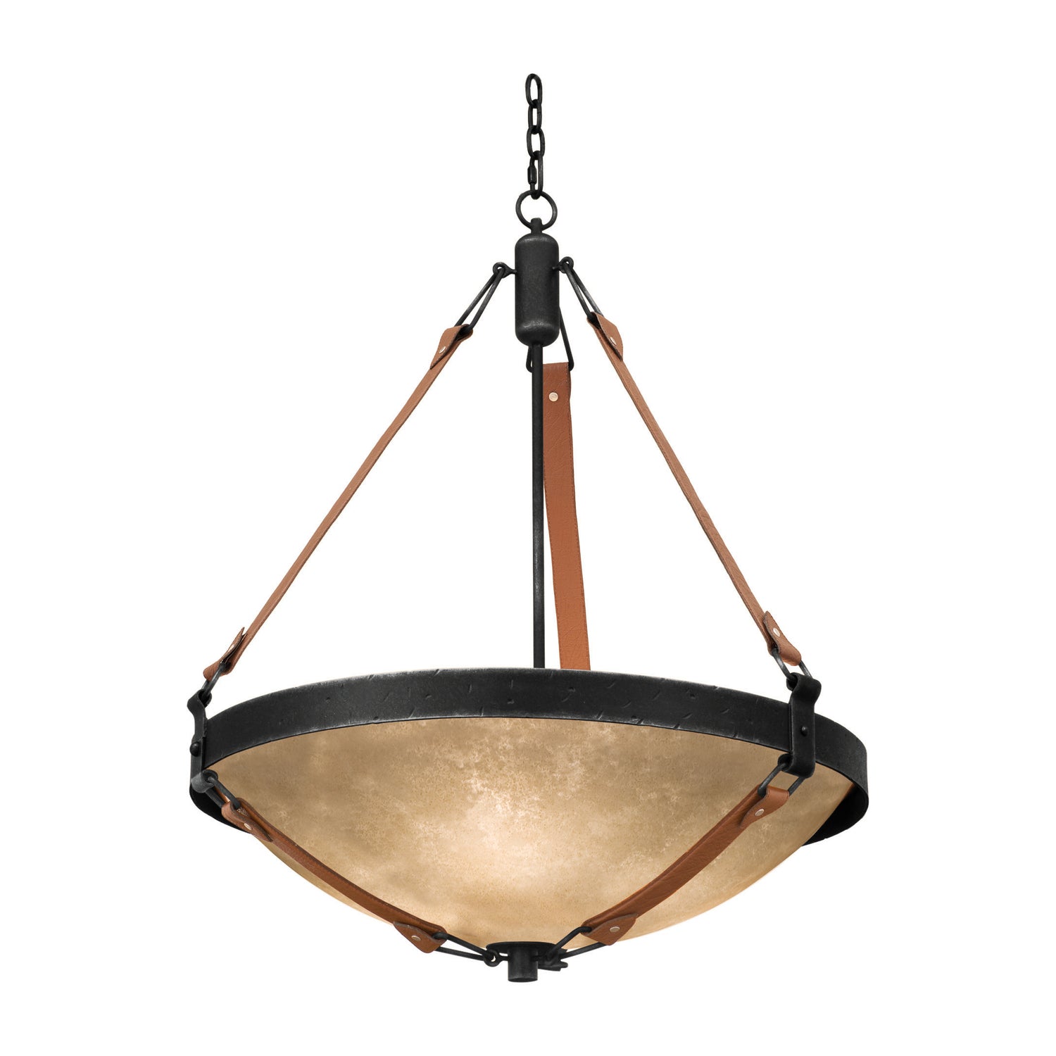 34'' Rodeo Drive 6 Light Black Chandelier