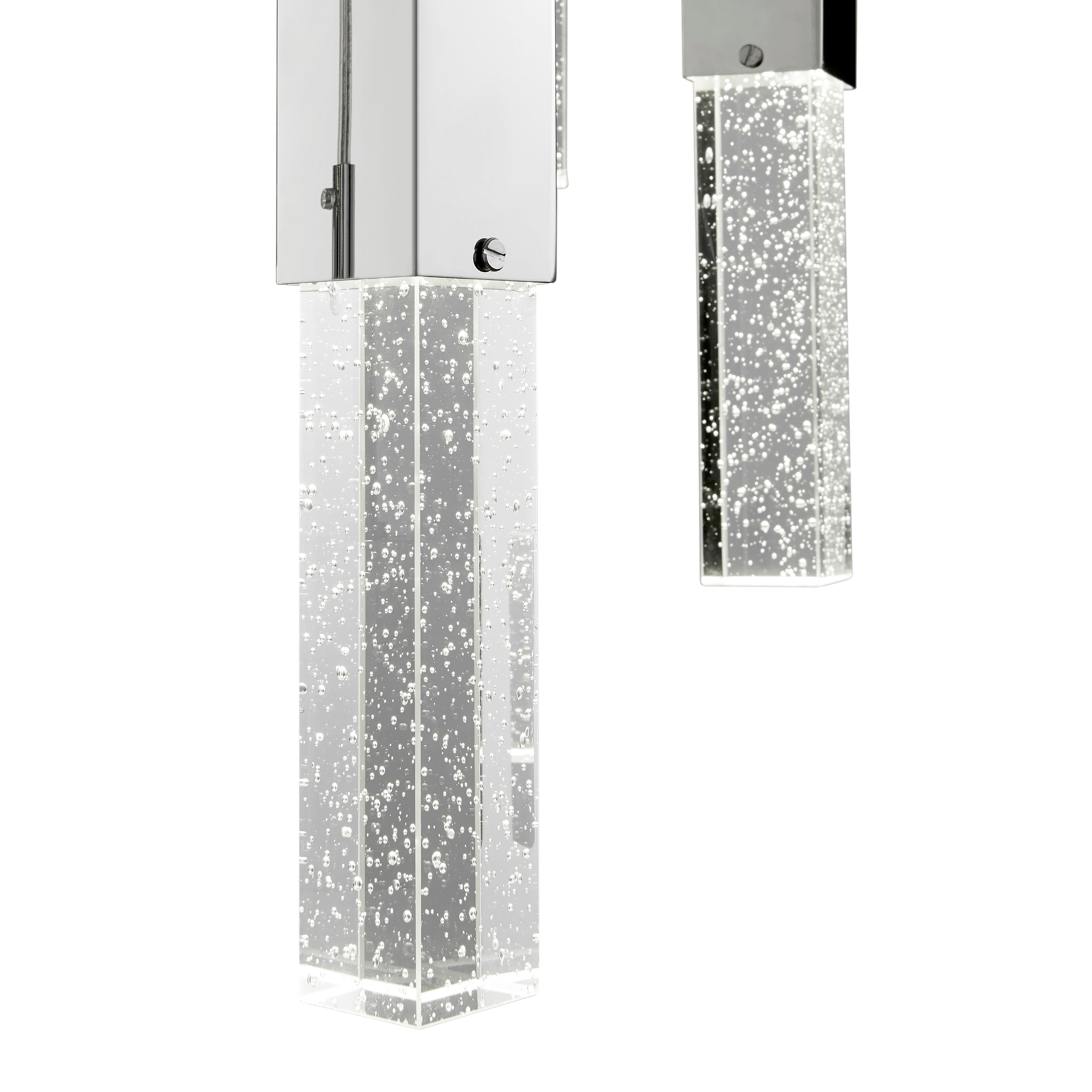 Sparkling Night Chandelier | 9 Light LED Spiral