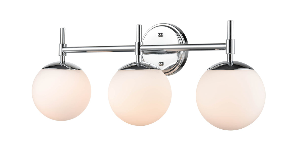 24'' Chrome 3 Light Bath Vanity