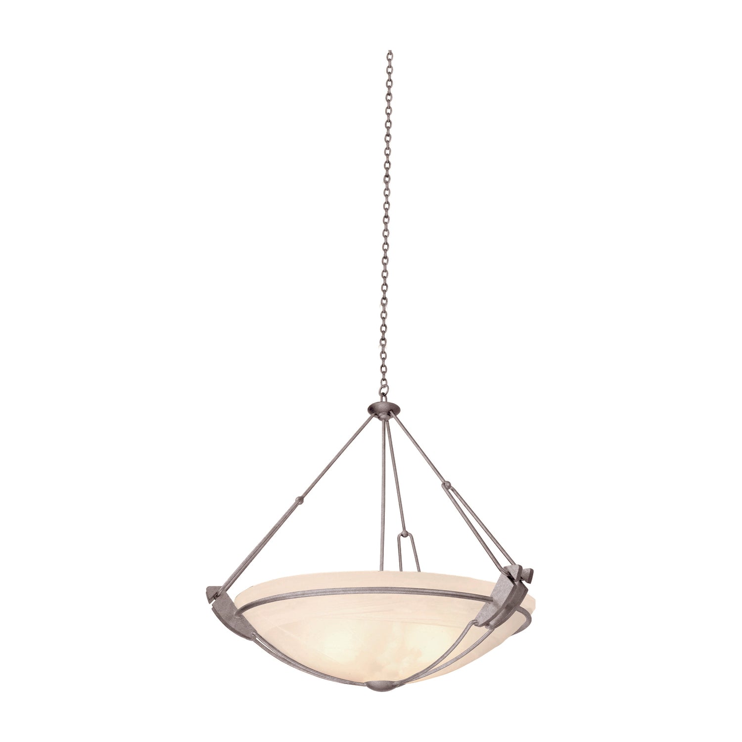 28'' Grande 3 Light Country Iron Pendant