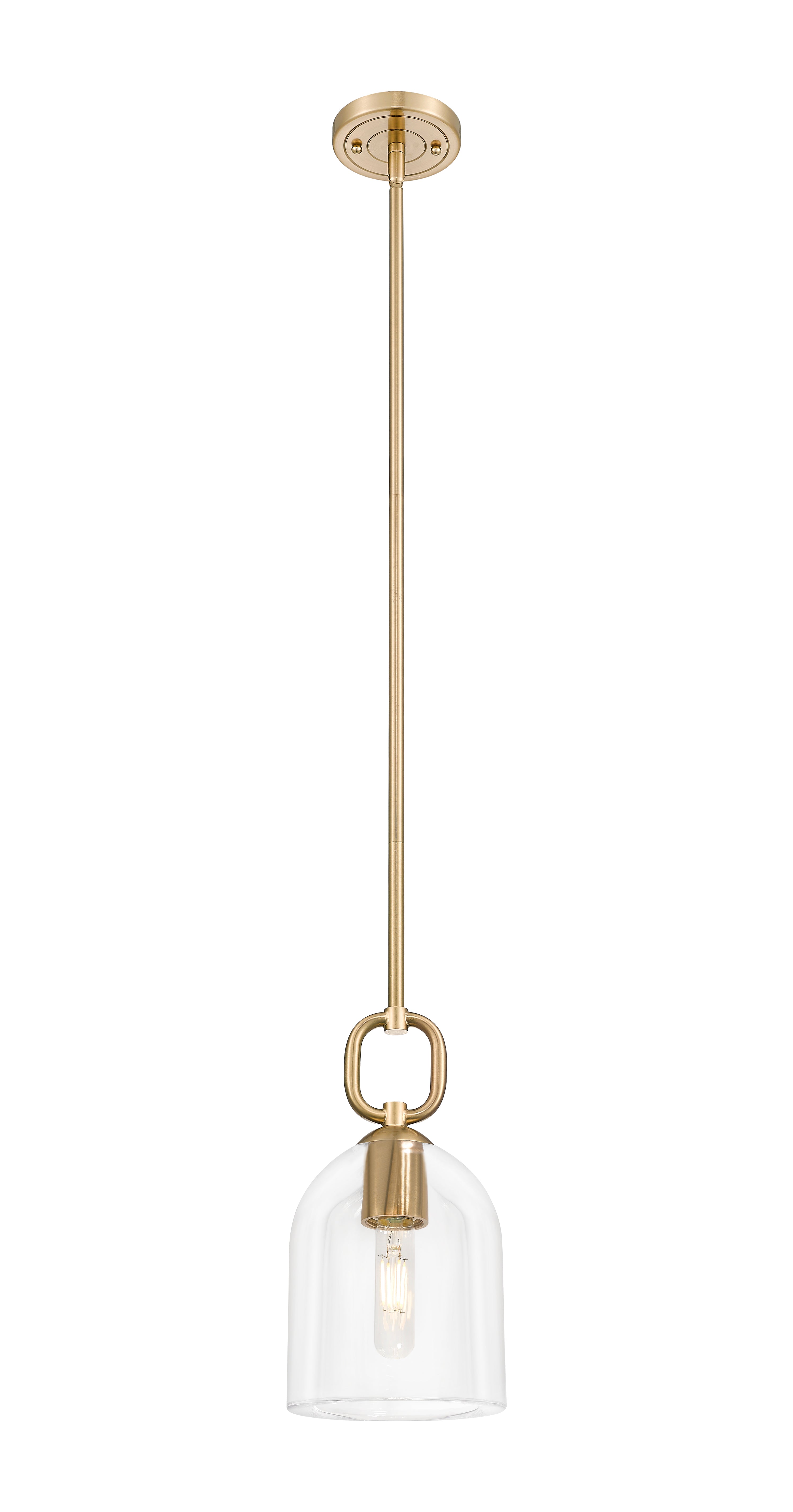 Downtown Urban Mini Pendant Brushed Brass