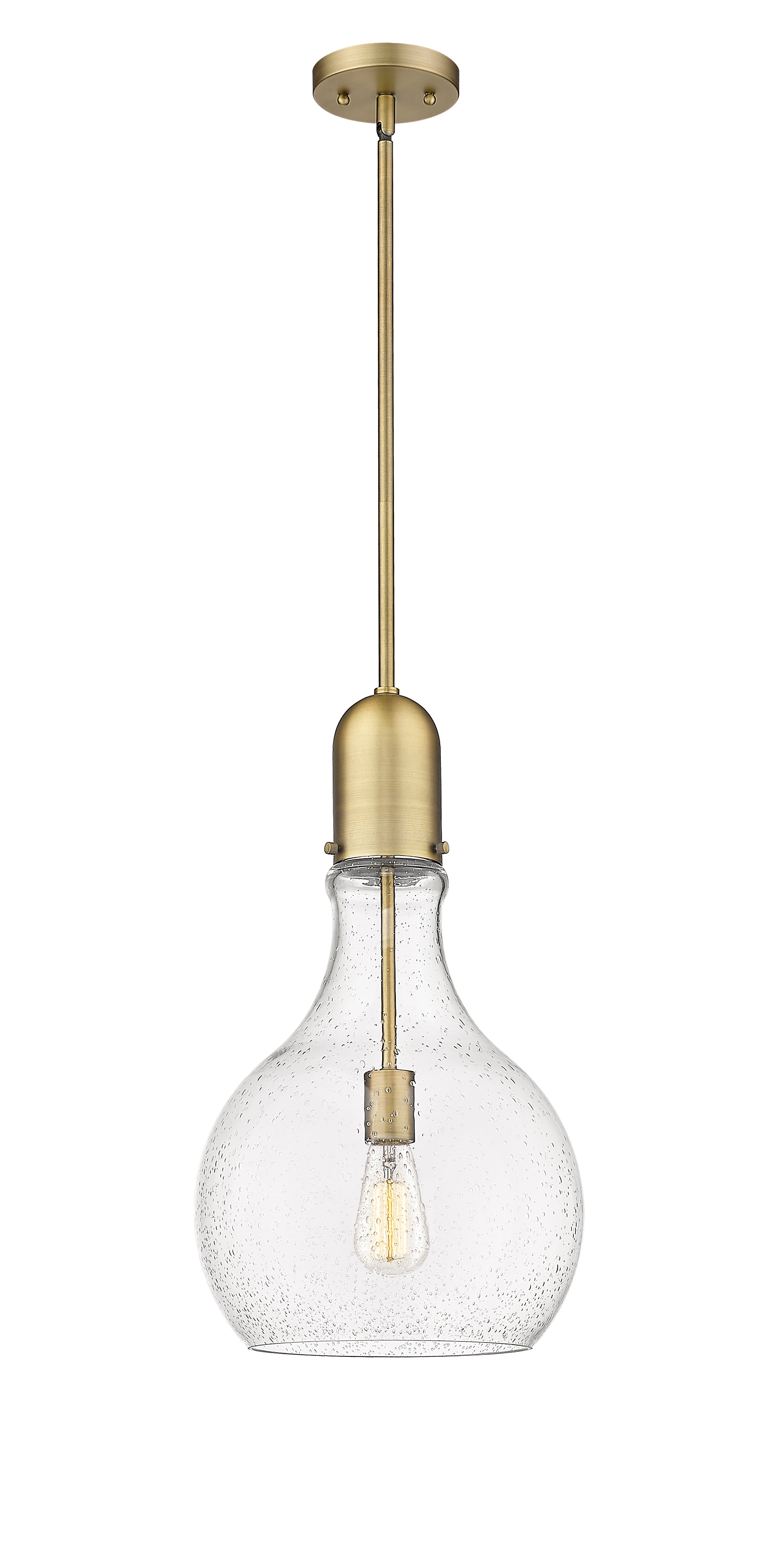 Auralume Mini Pendant Brushed Brass Finish