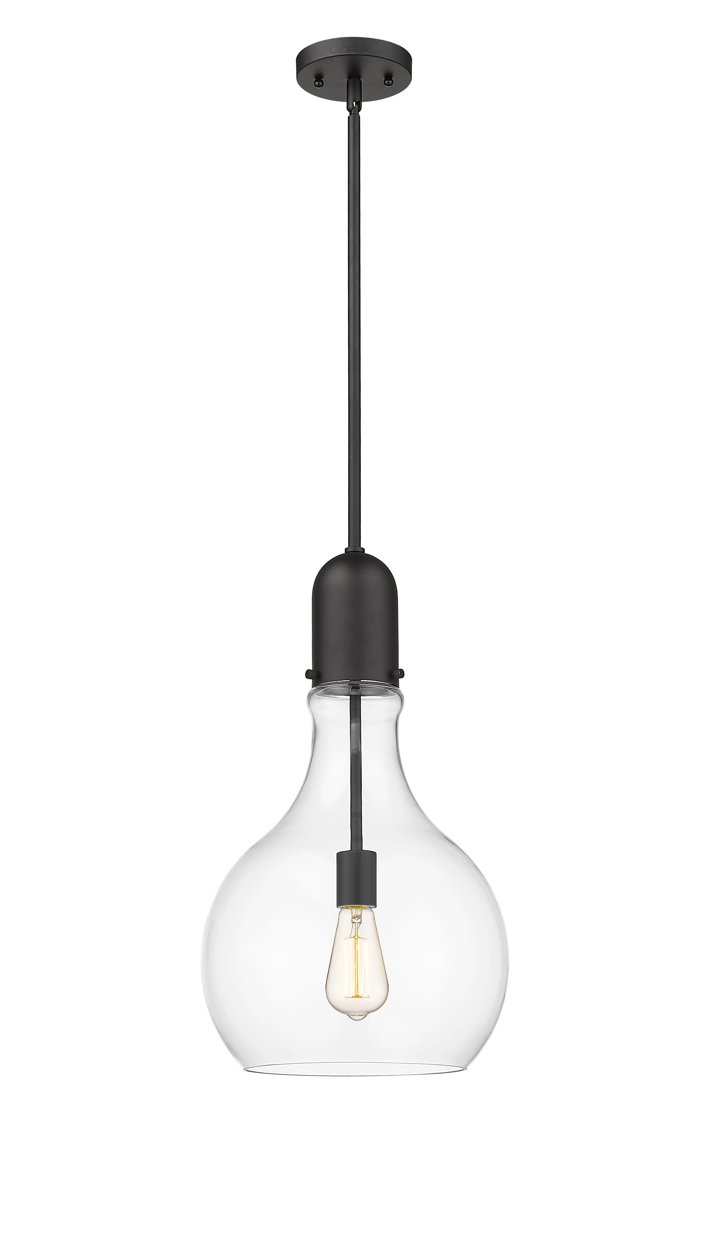 Auralume Mini Pendant Brushed Brass Finish