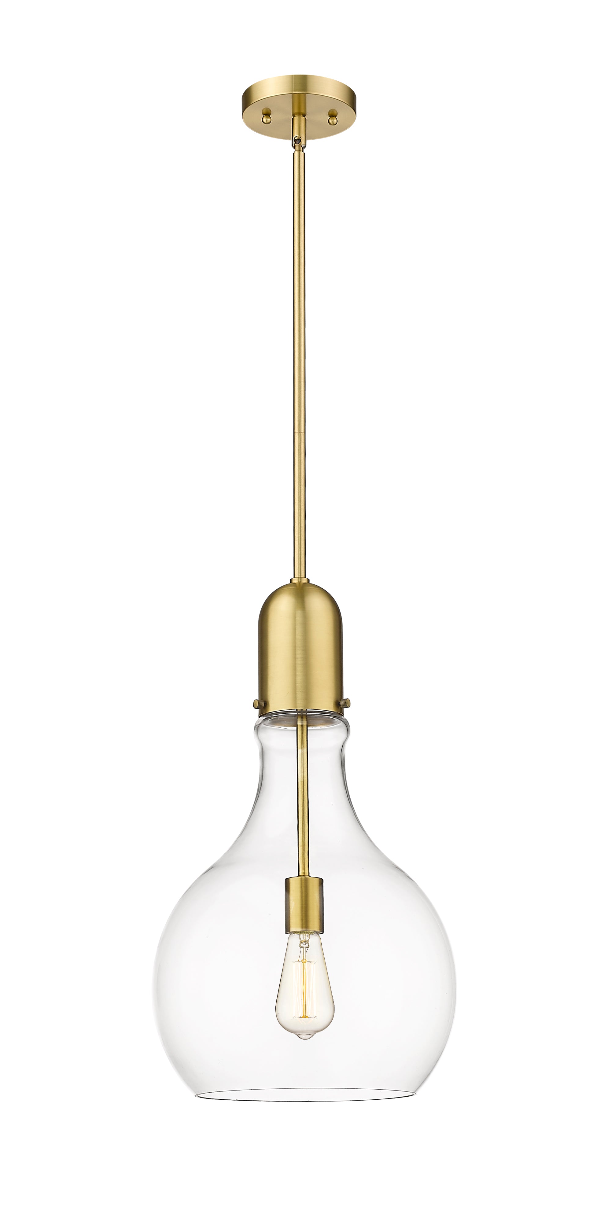 Auralume Mini Pendant Brushed Brass Finish