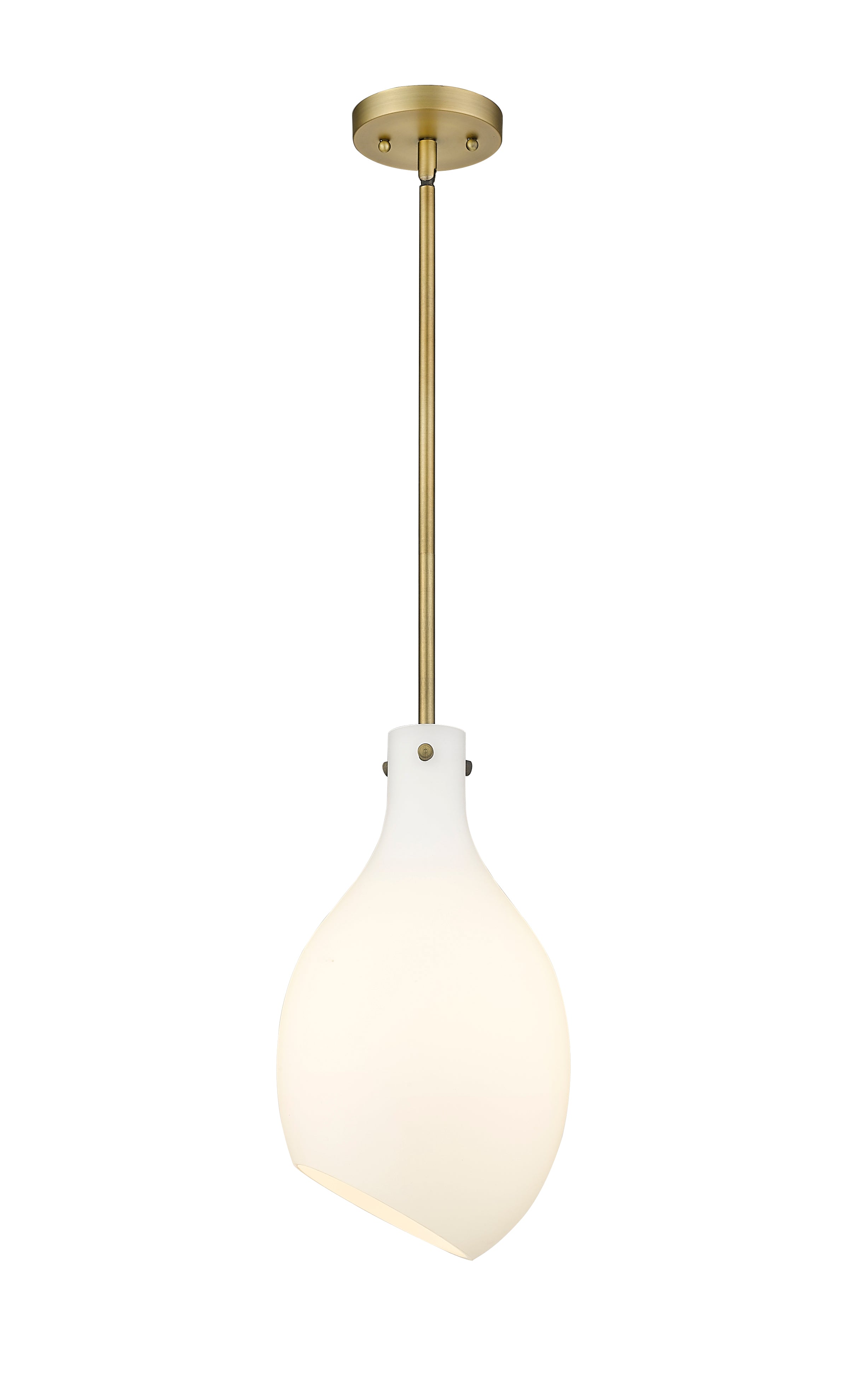 Norwalk Mini Pendant Brushed Brass 6W