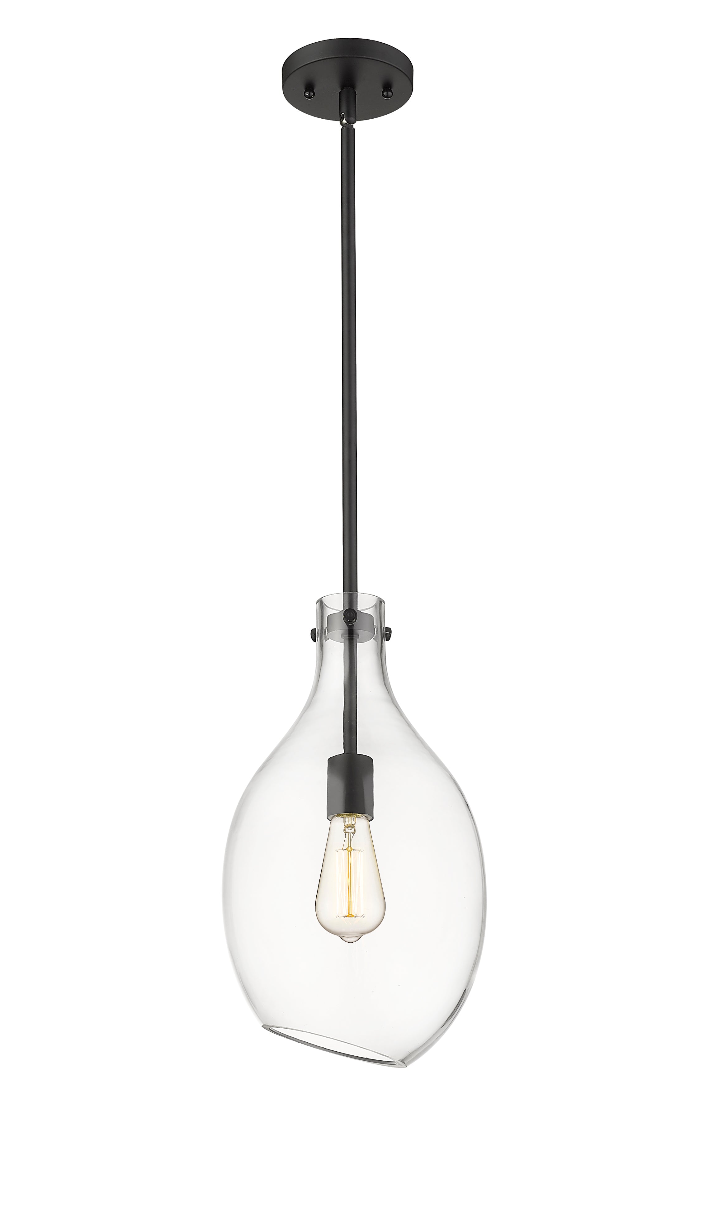 Norwalk Mini Pendant Brushed Brass 6W