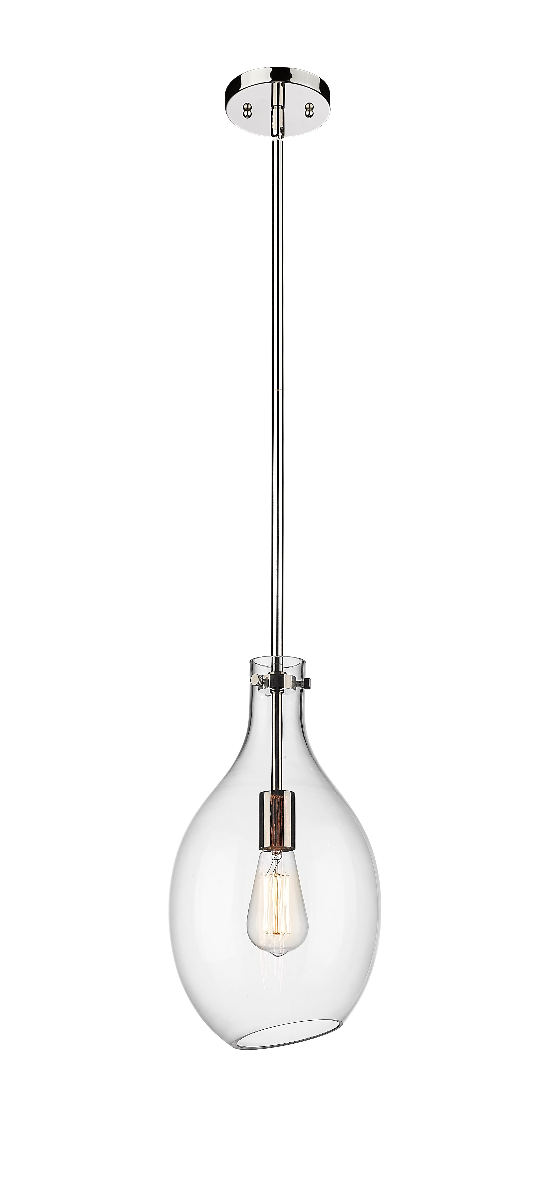 Norwalk Mini Pendant Brushed Brass 6W