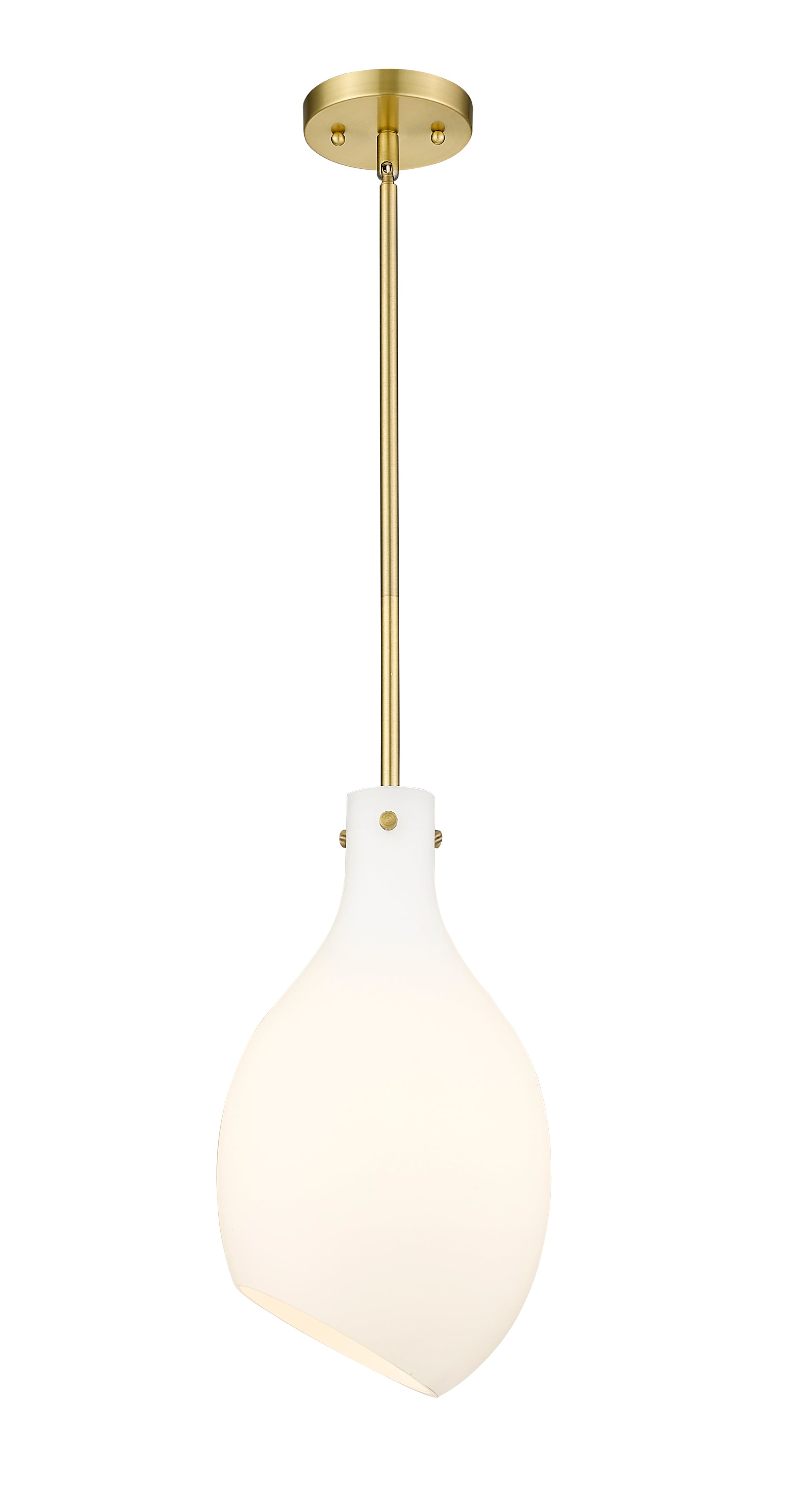 Norwalk Mini Pendant Brushed Brass 6W