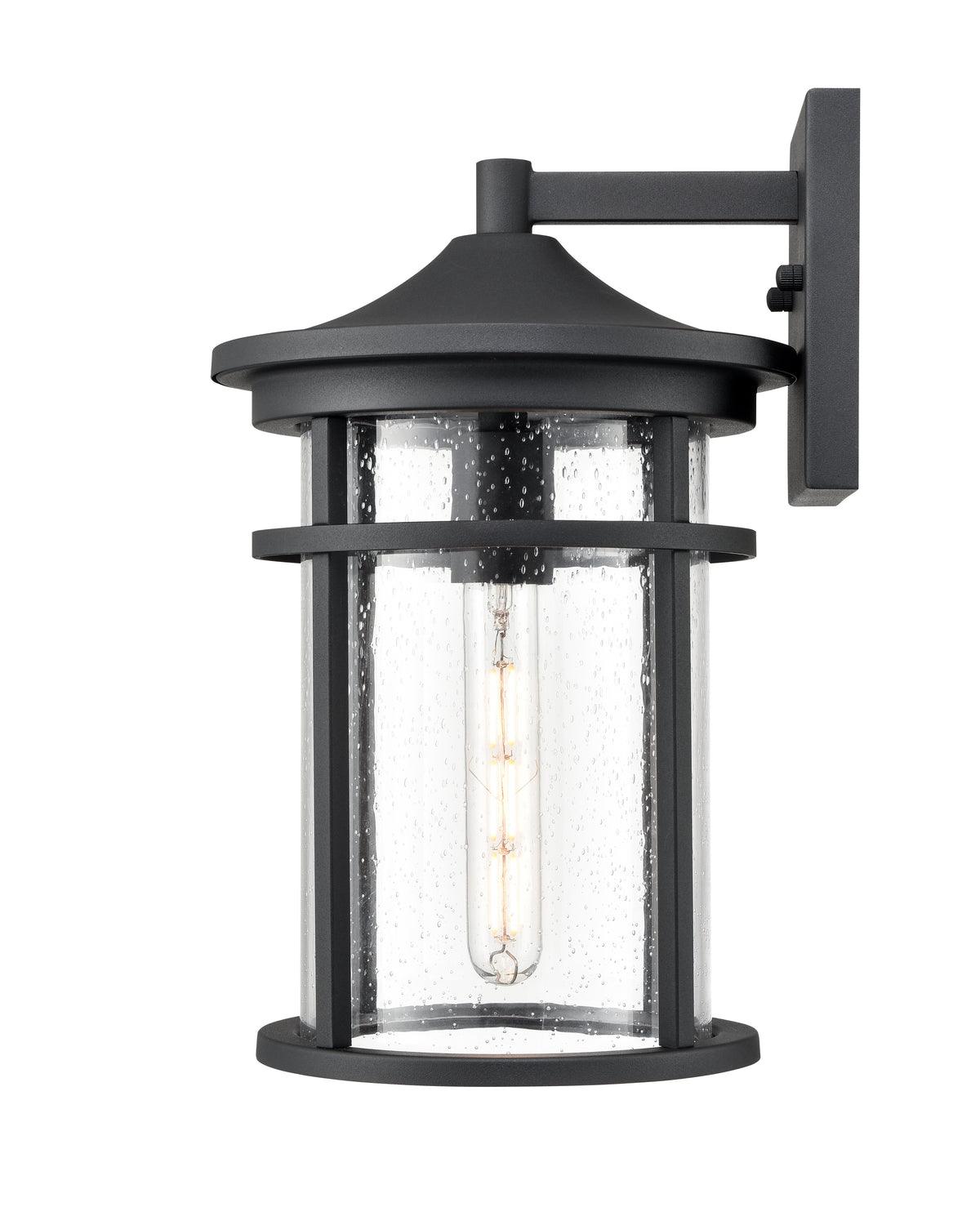 9'' Namath Textured Black 1 Light Wall Sconce