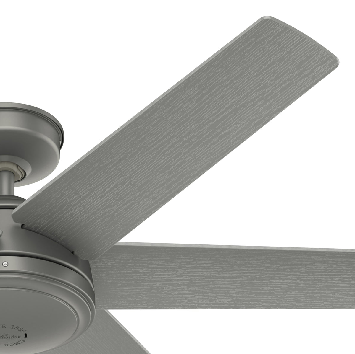 52 inch Jetty Matte Silver WeatherMax Indoor / Outdoor Ceiling Fan and Wall Control