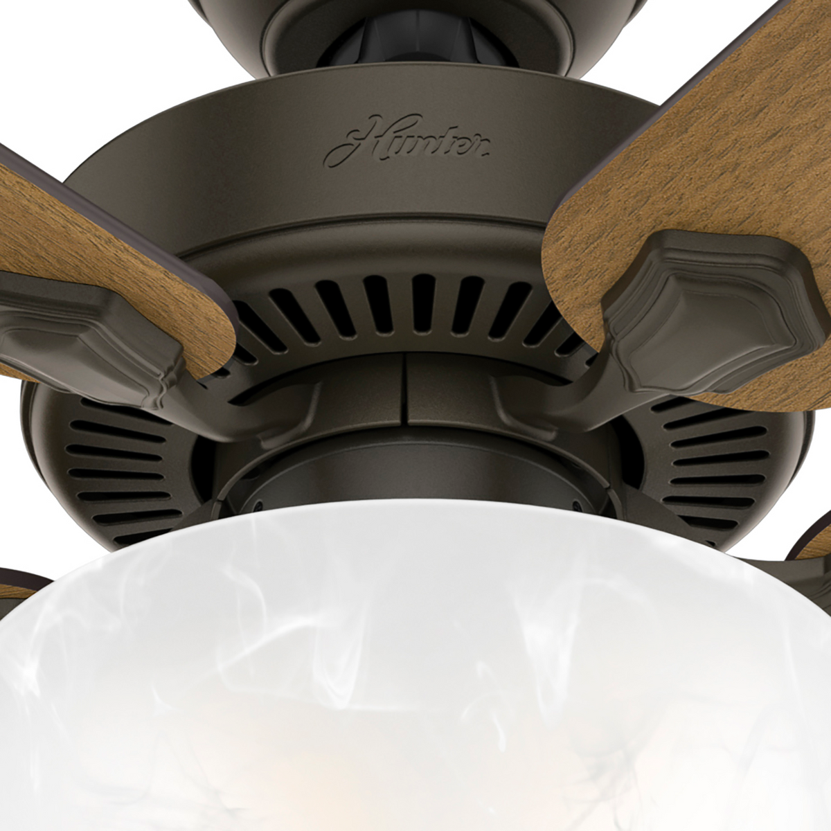 52 inch Swanson New Bronze Ceiling Fan with LED Light Kit and Pull Chain