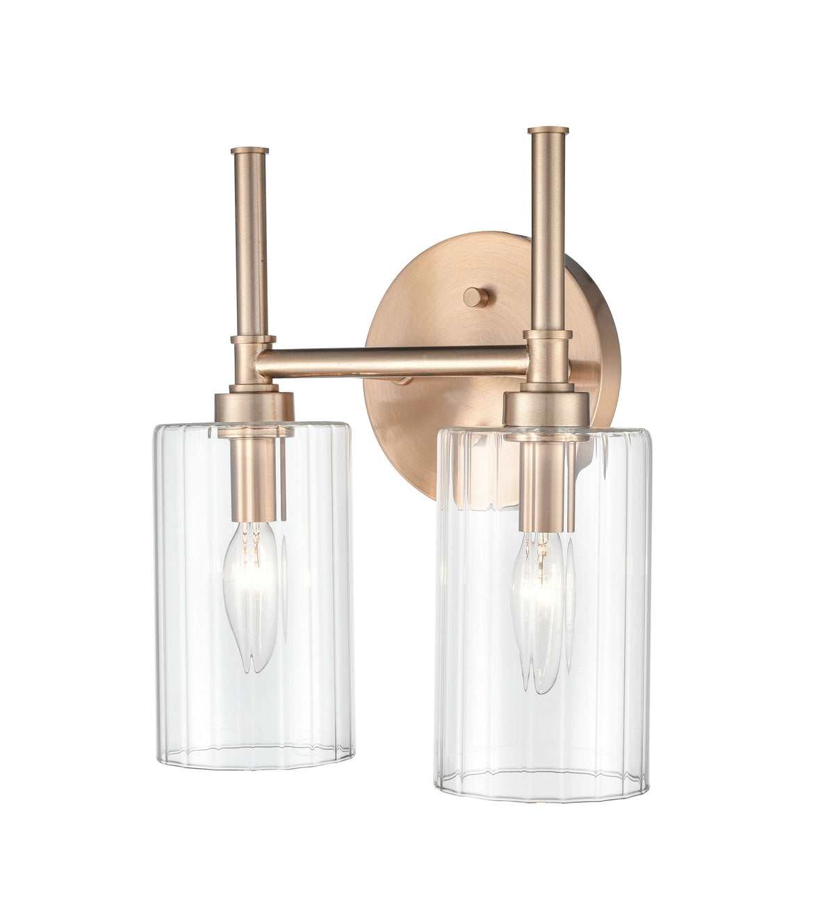 10.5'' Chastine Modern Gold 2 Light Bath Vanity
