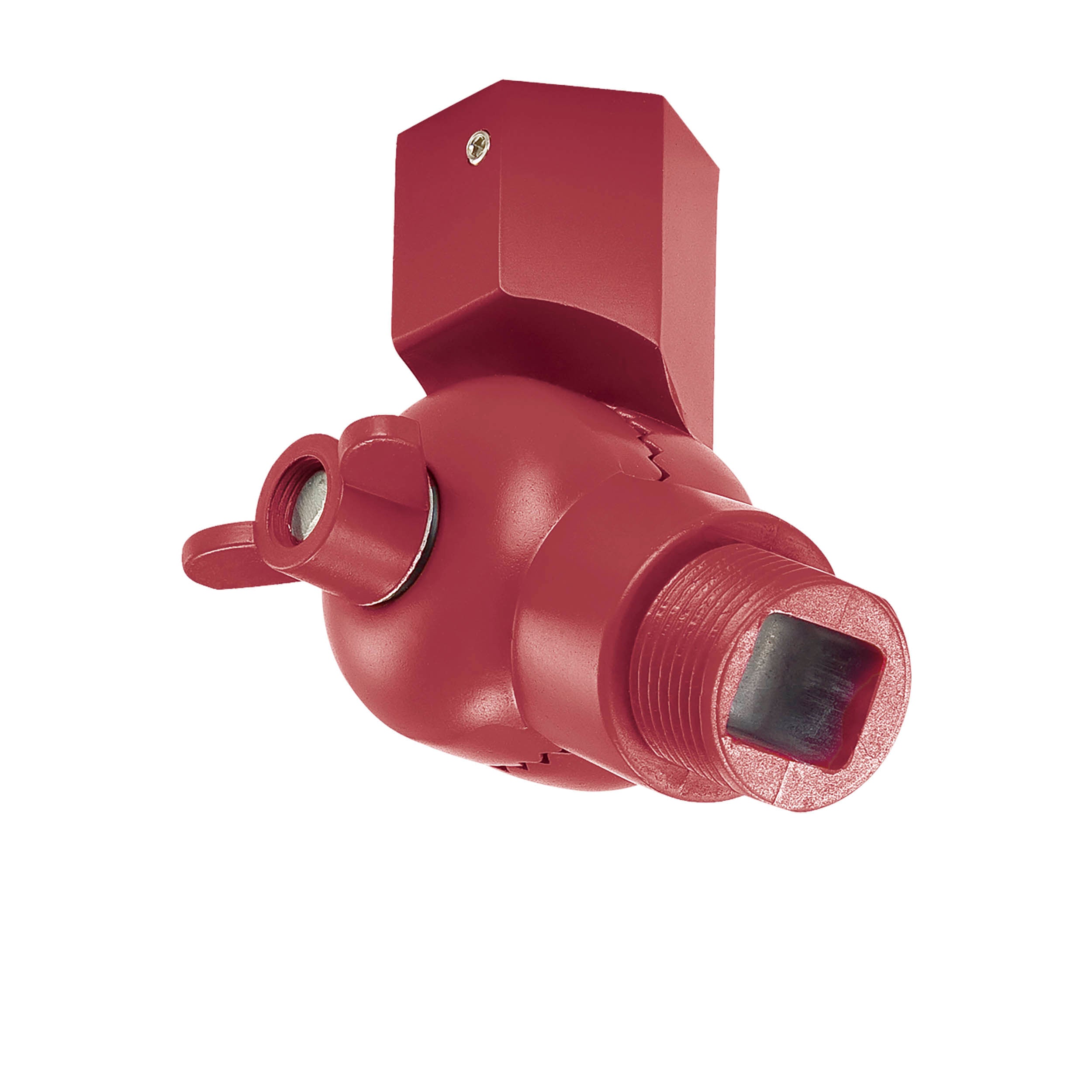 2'' Satin Red R Series Swivel