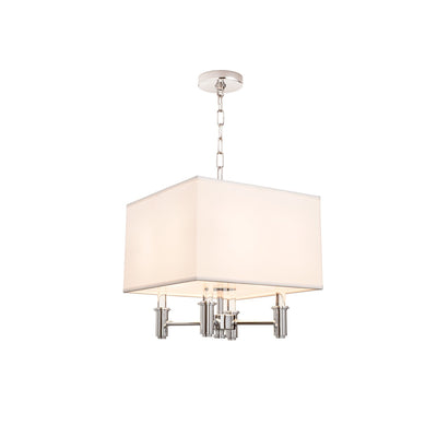 16.5'' Dupont 4 Light Polished Chrome Semi-Flush Mount