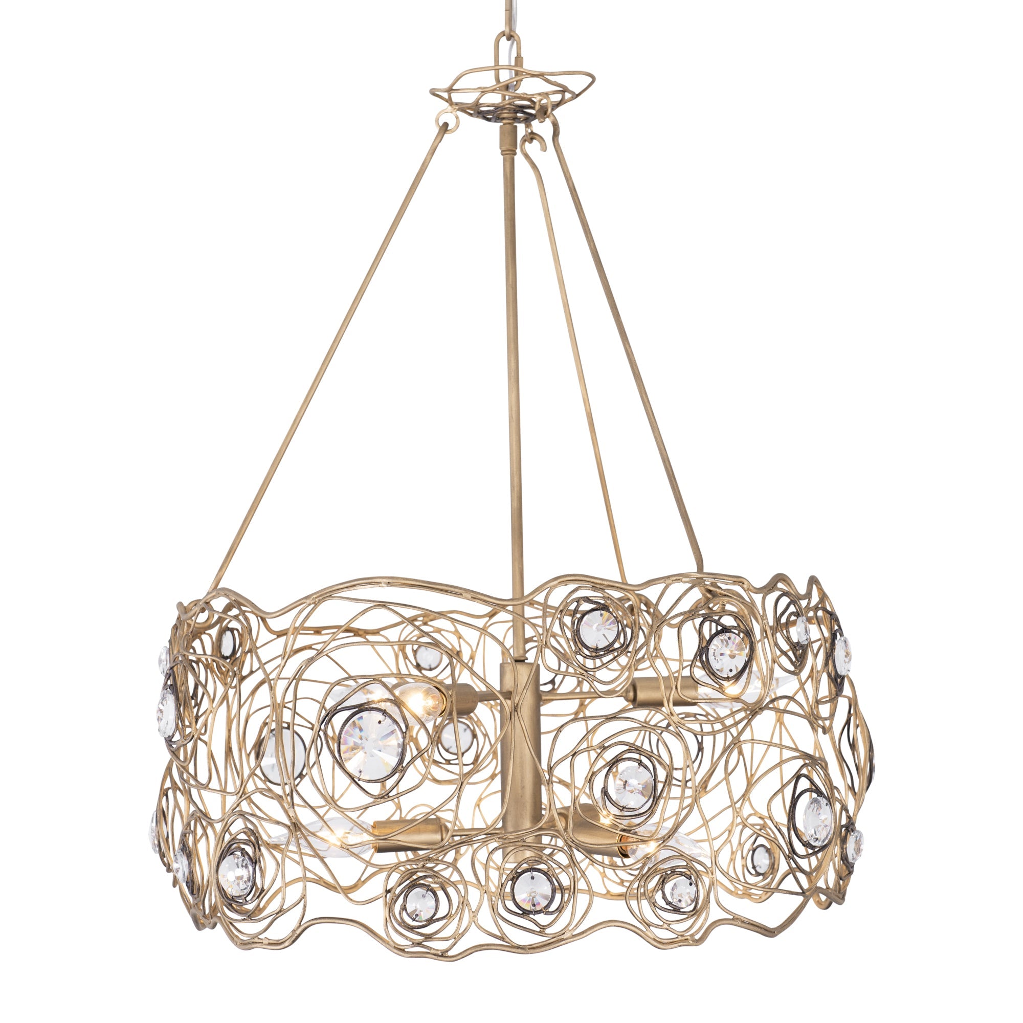 Ethereal Rose 6 Light Chandelier