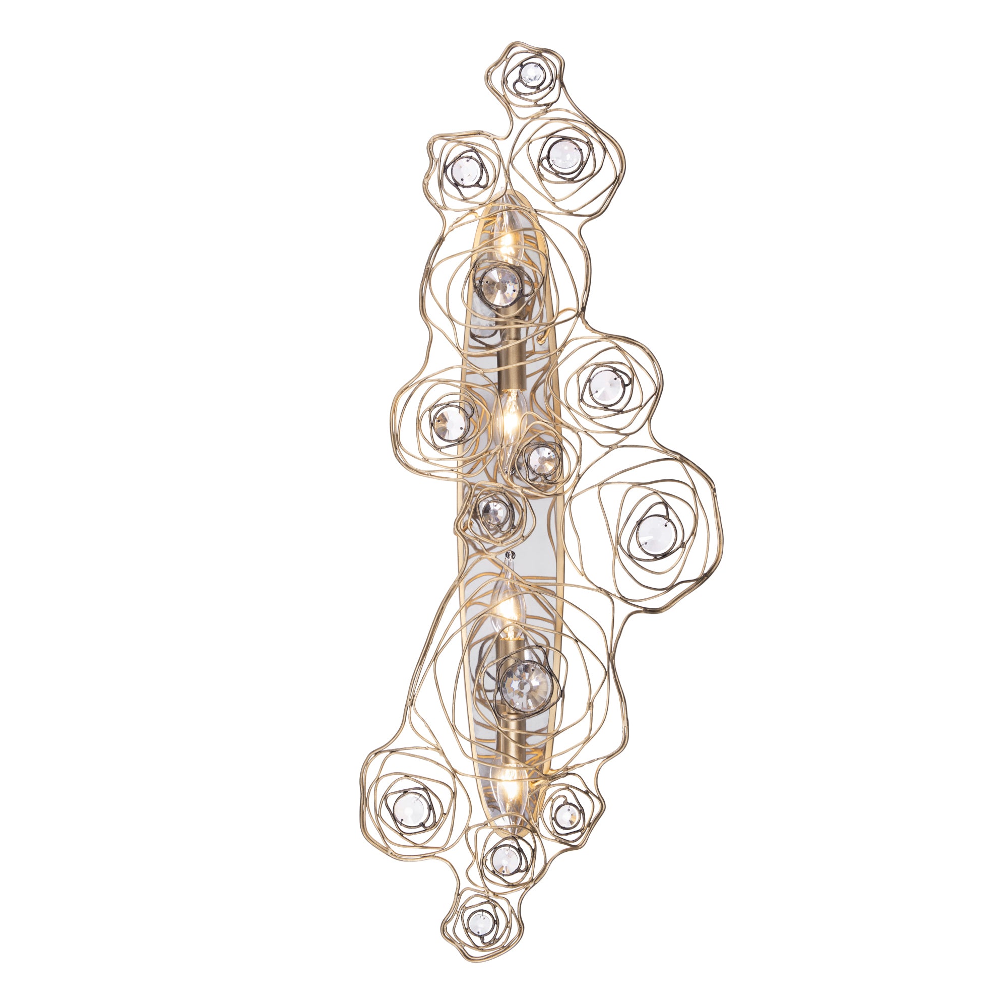Ethereal Rose 4 Light Wall Sconce