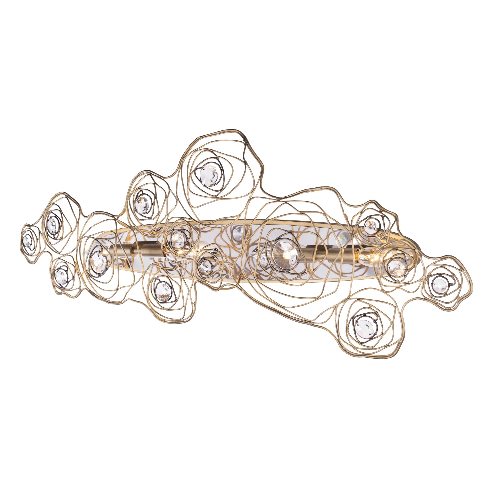 Ethereal Rose 4 Light Wall Sconce