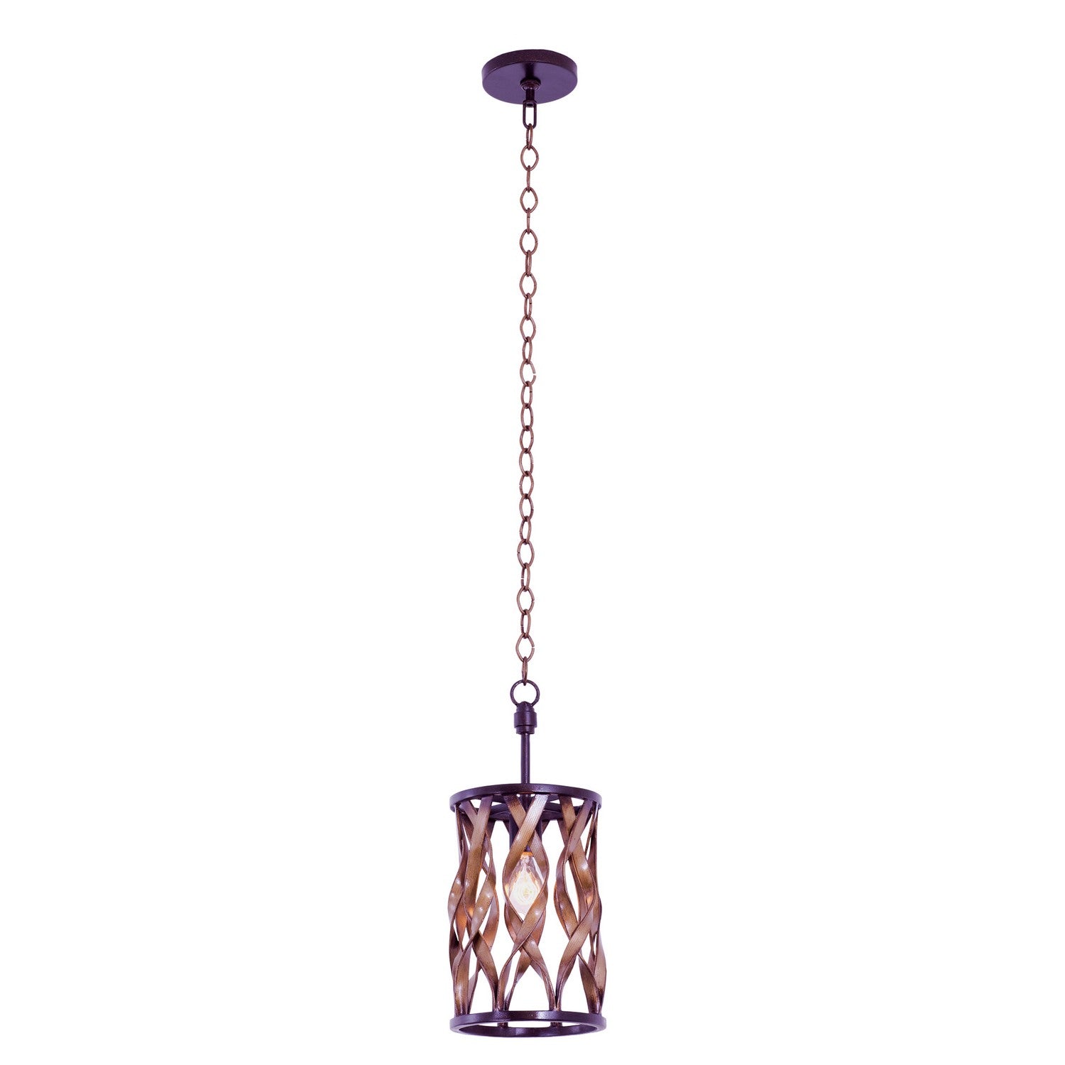 18.5'' Soho 1 Light Milk Chocolate Pendant