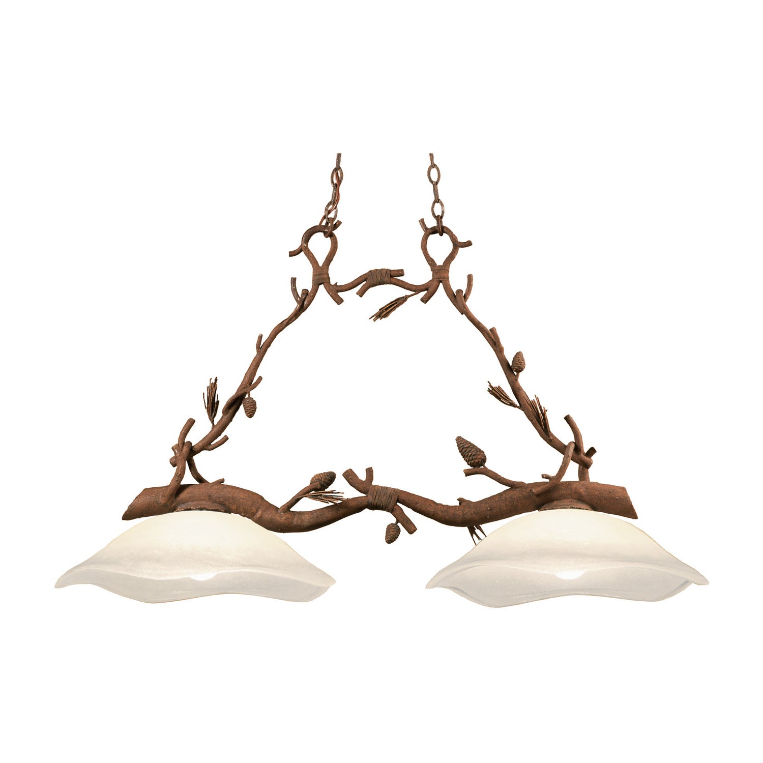 27'' Ponderosa 2 Light Ponderosa Linear Pendant