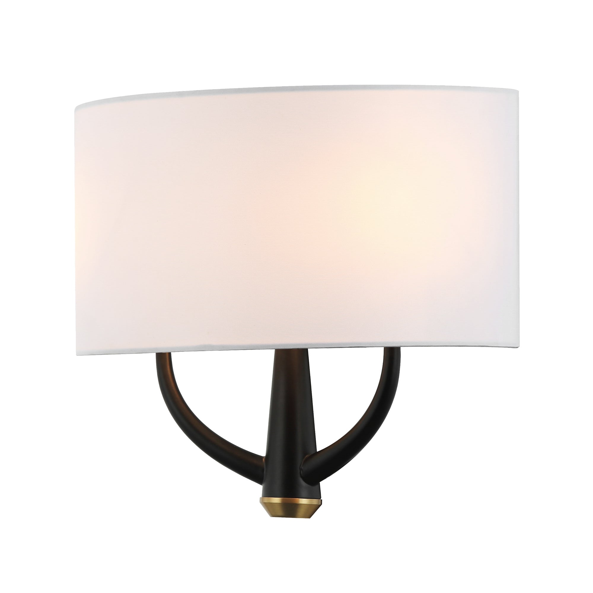 Patchwork 2 Light Satin Brass Wall Sconce