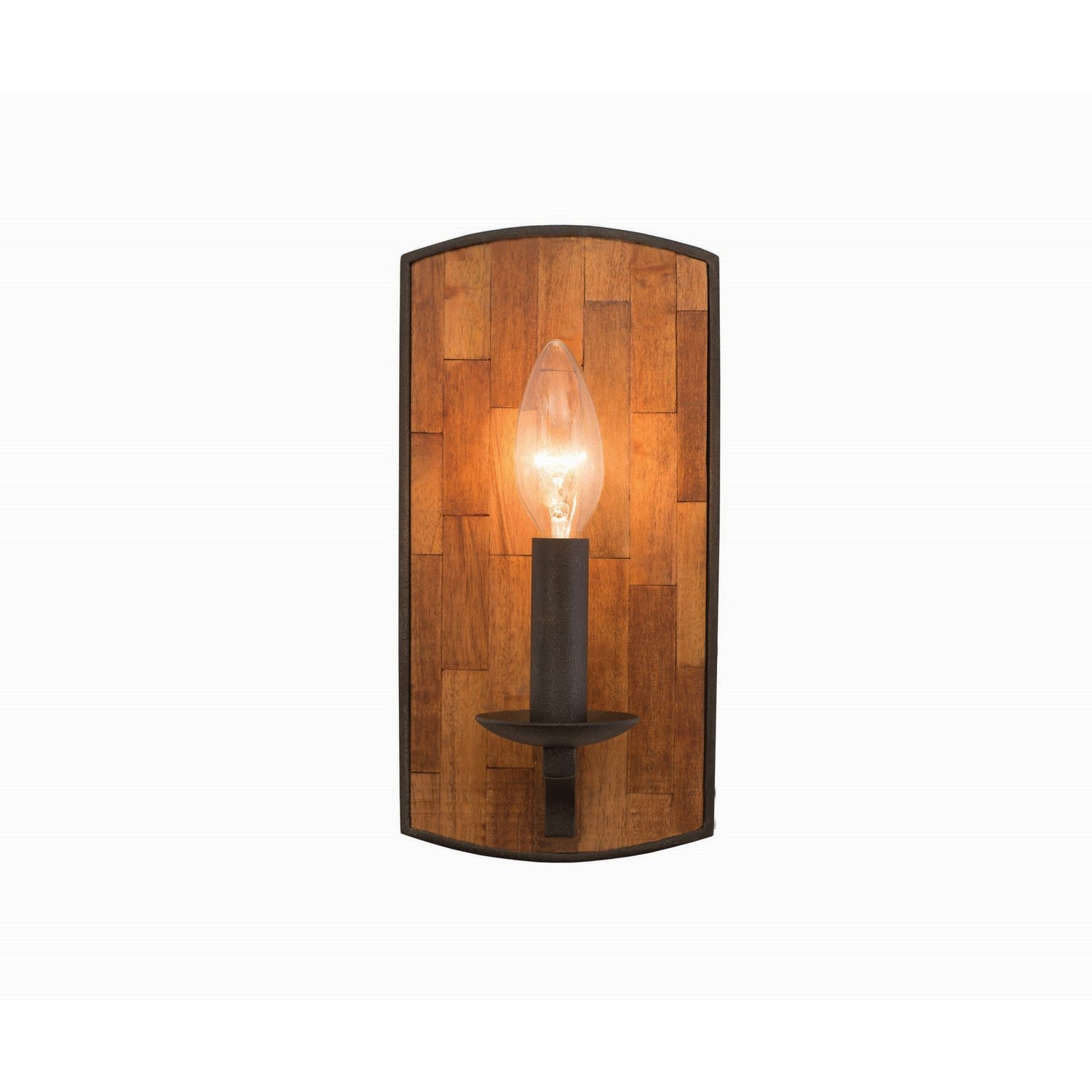 5'' Lansdale 1 Light Black Iron Wall Sconce
