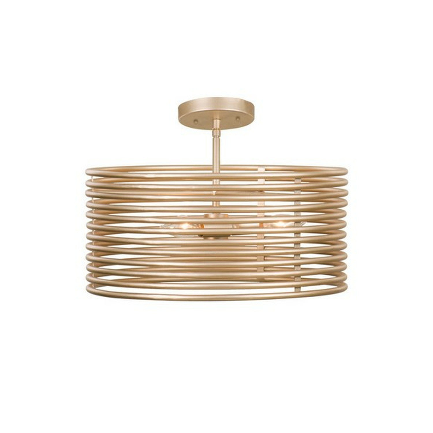 11'' Emery 3 Light Modern Gold Chandelier
