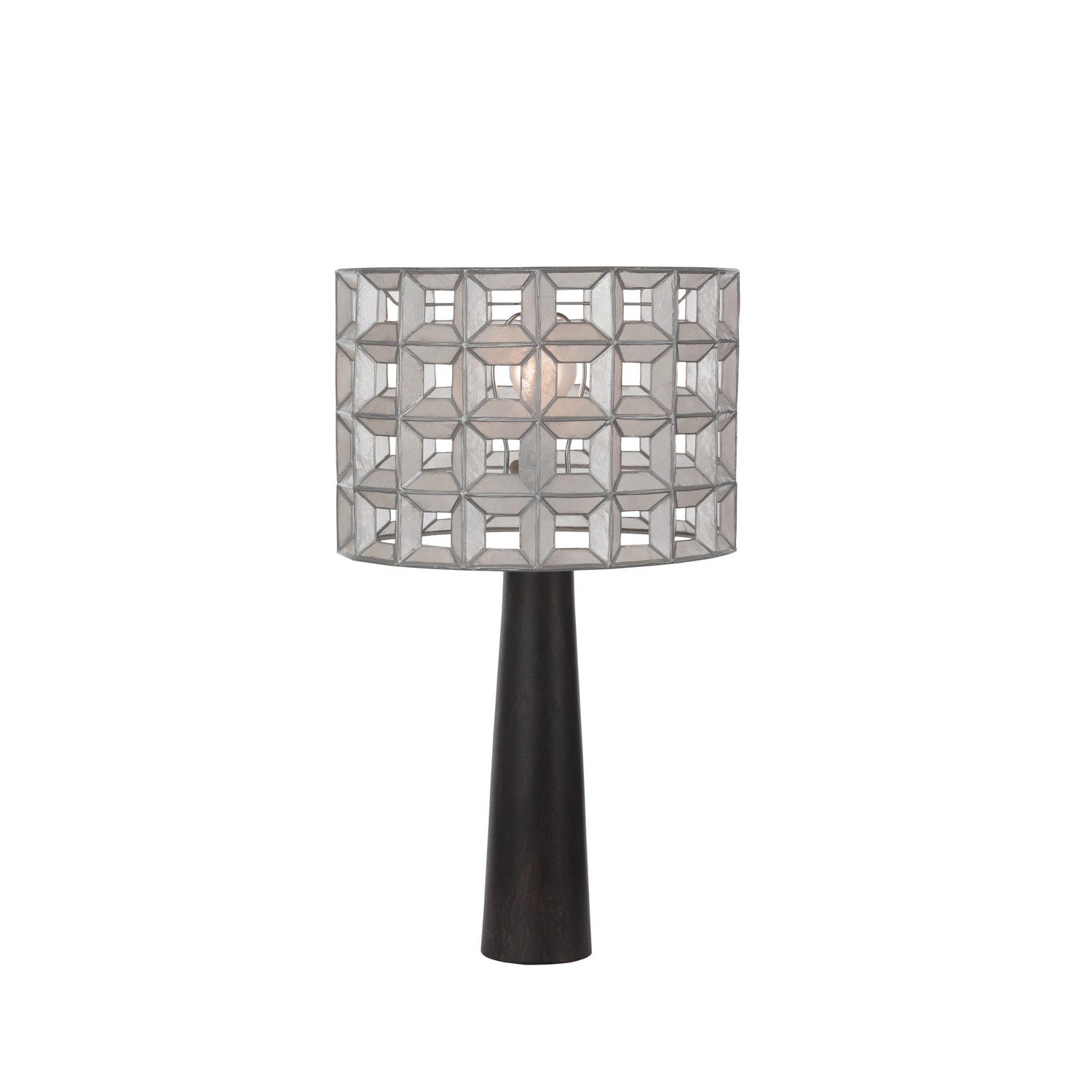 26'' Prado 1 Light Oxidized Silver Leaf Table Lamp
