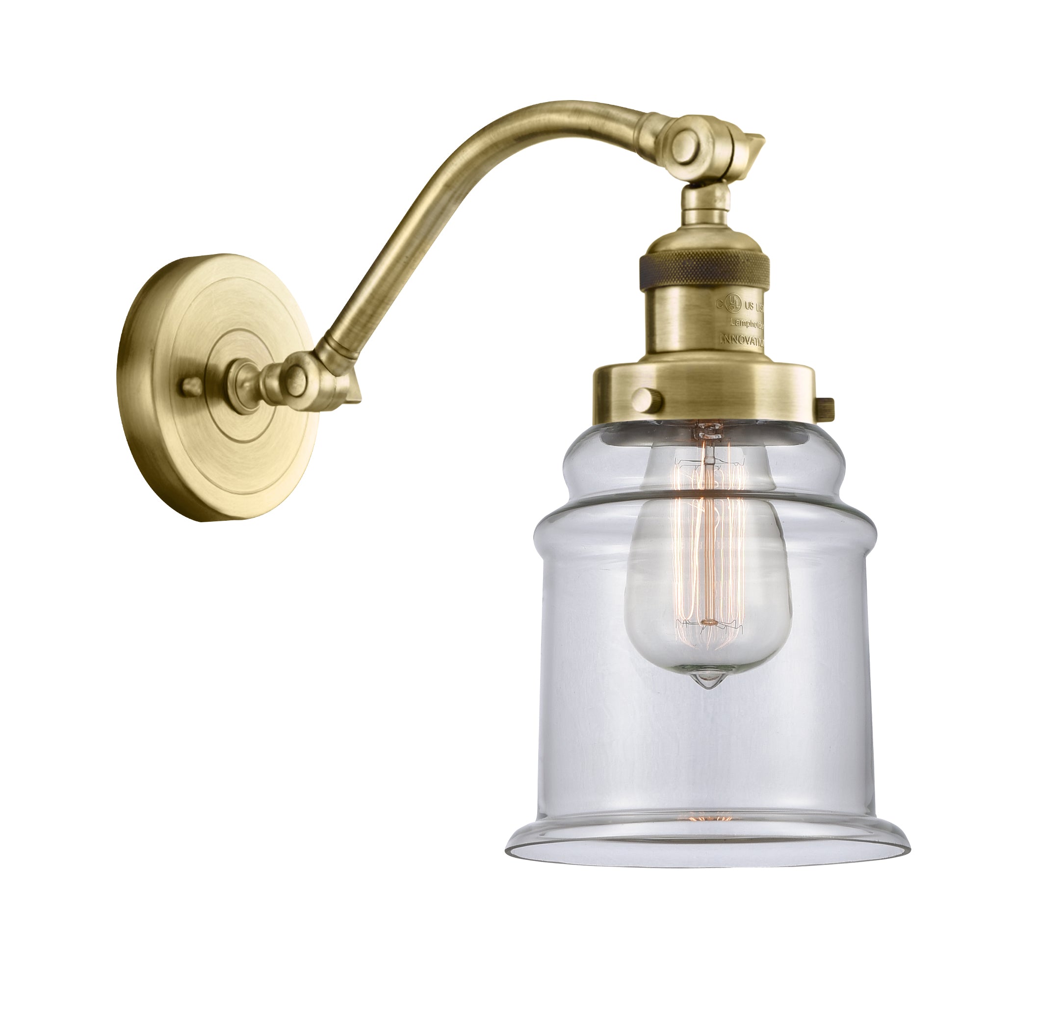 Franklin Restoration Sconce Cast Brass Steel