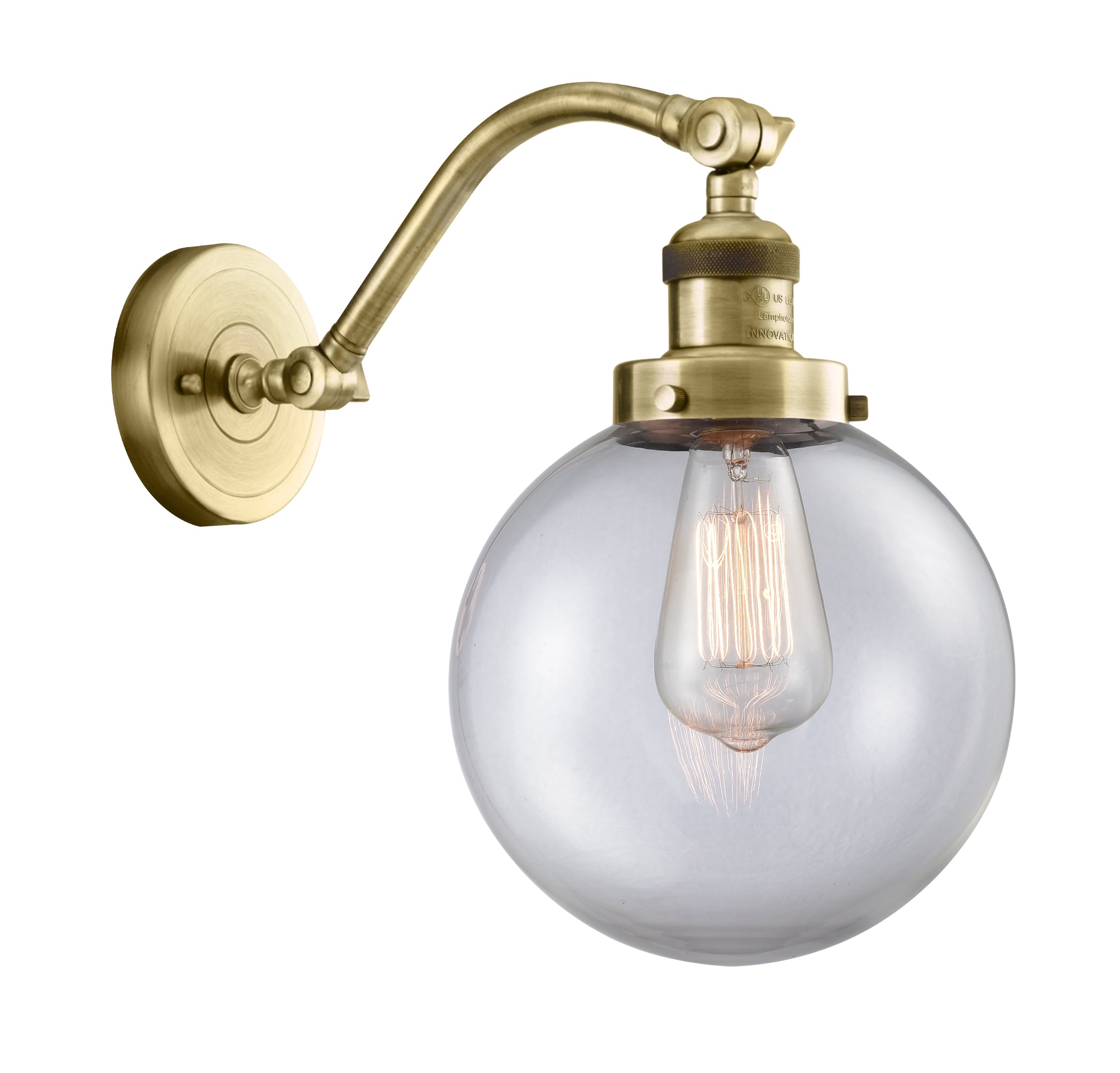 Franklin Restoration Sconce Cast Brass