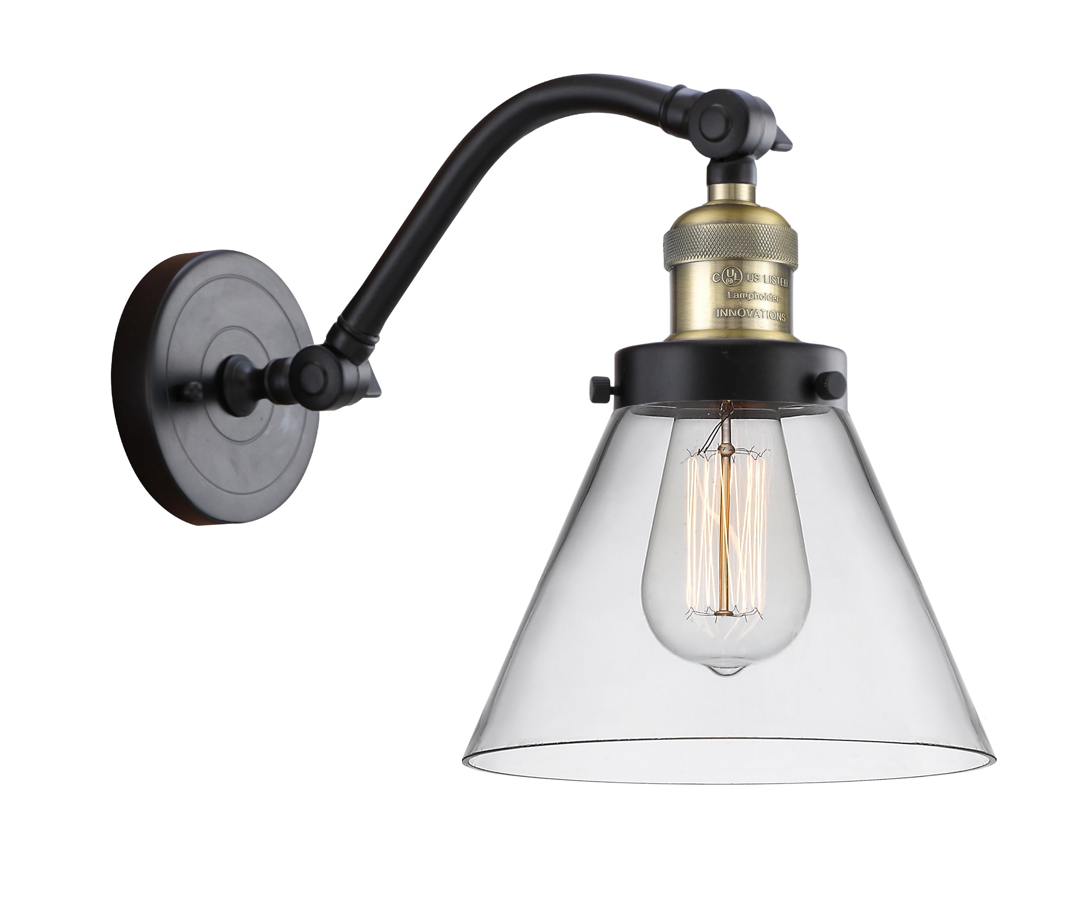 Franklin Restoration Sconce Cast Brass