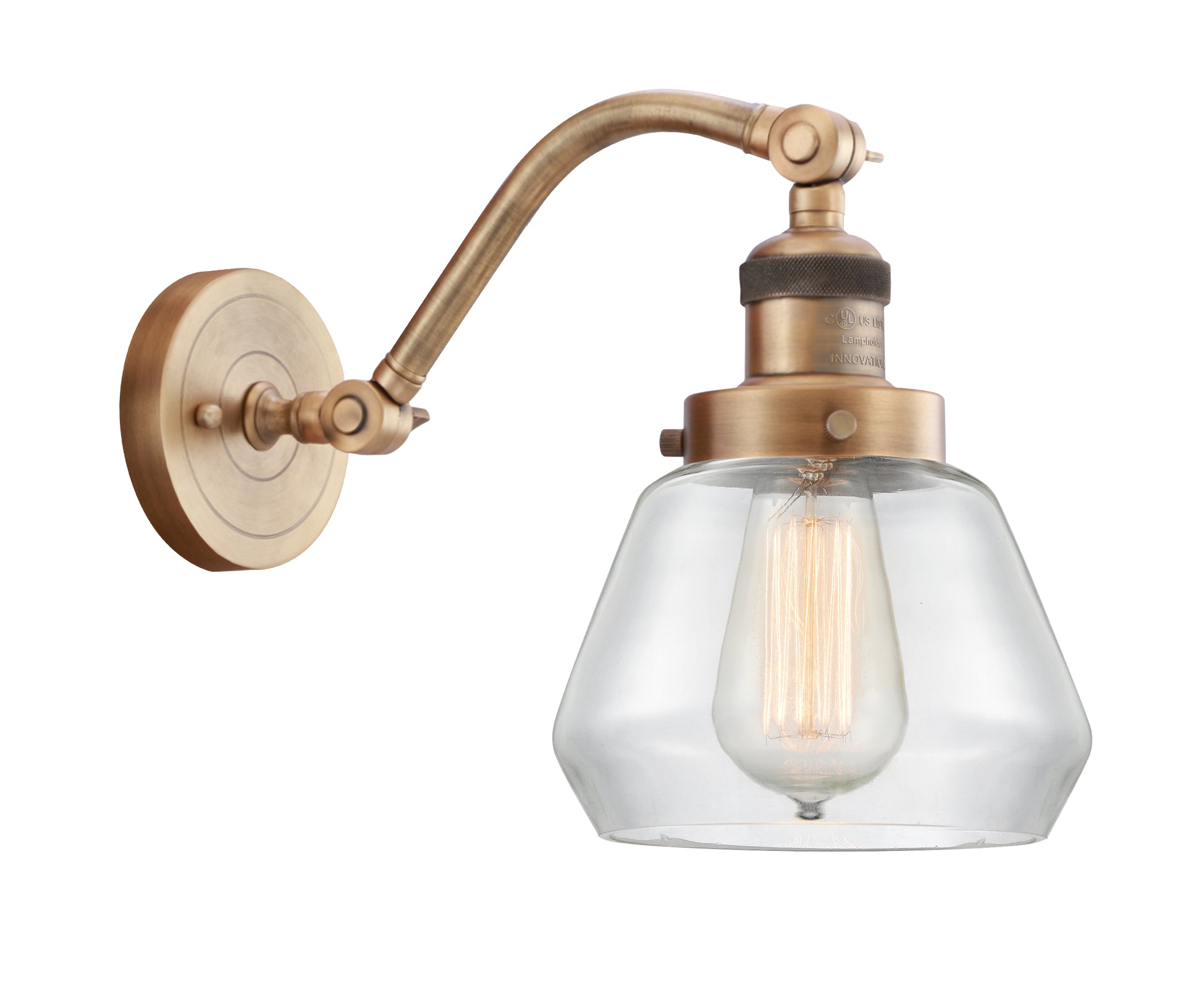 Franklin Restoration Sconce Cast Brass