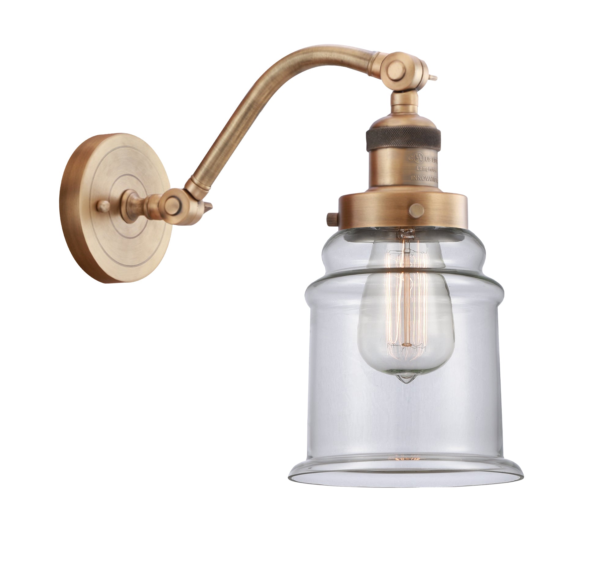 Franklin Restoration Sconce Cast Brass Steel