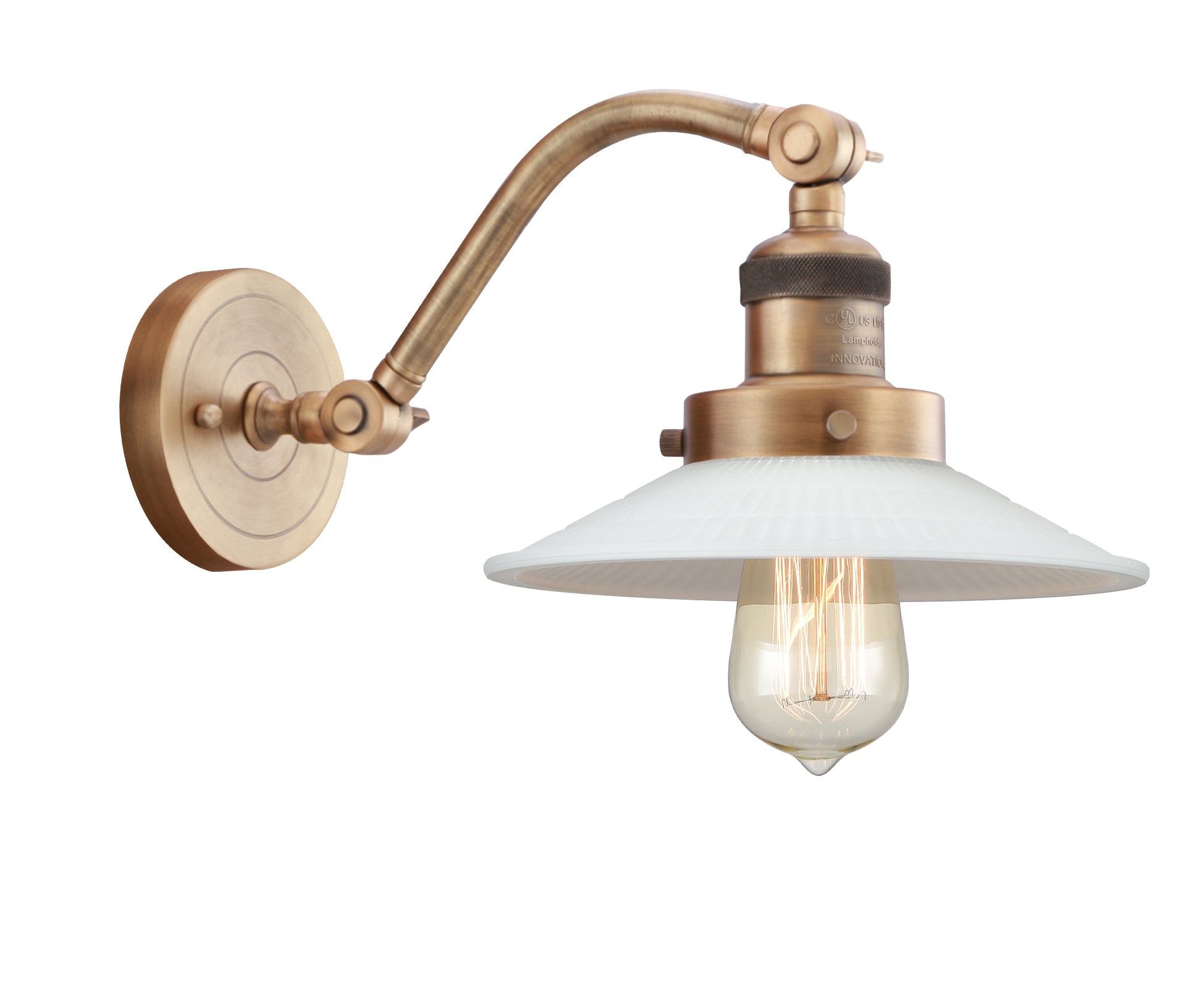 Franklin Restoration Sconce Cast Brass Finish
