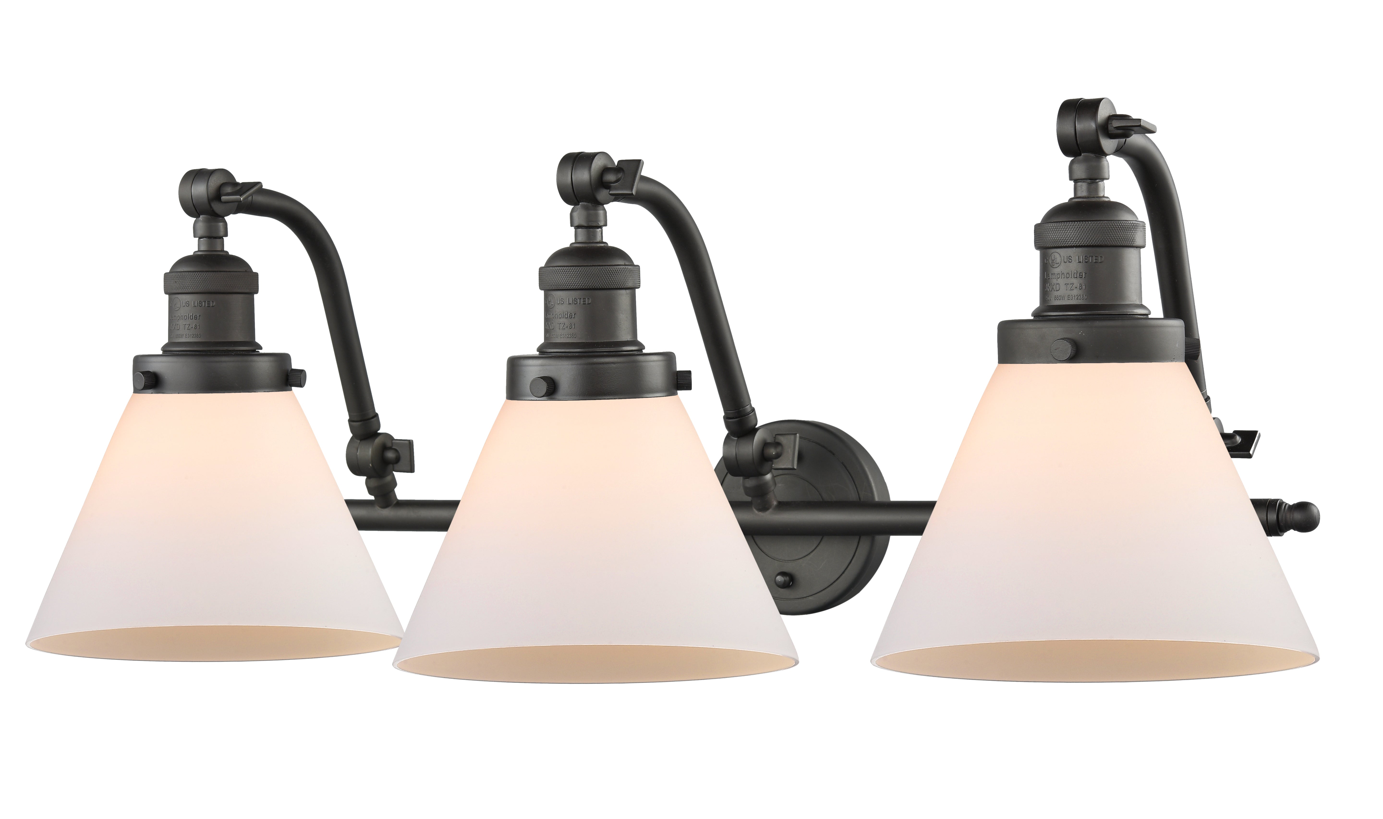 Franklin Restoration Vanity Light Cast Brass